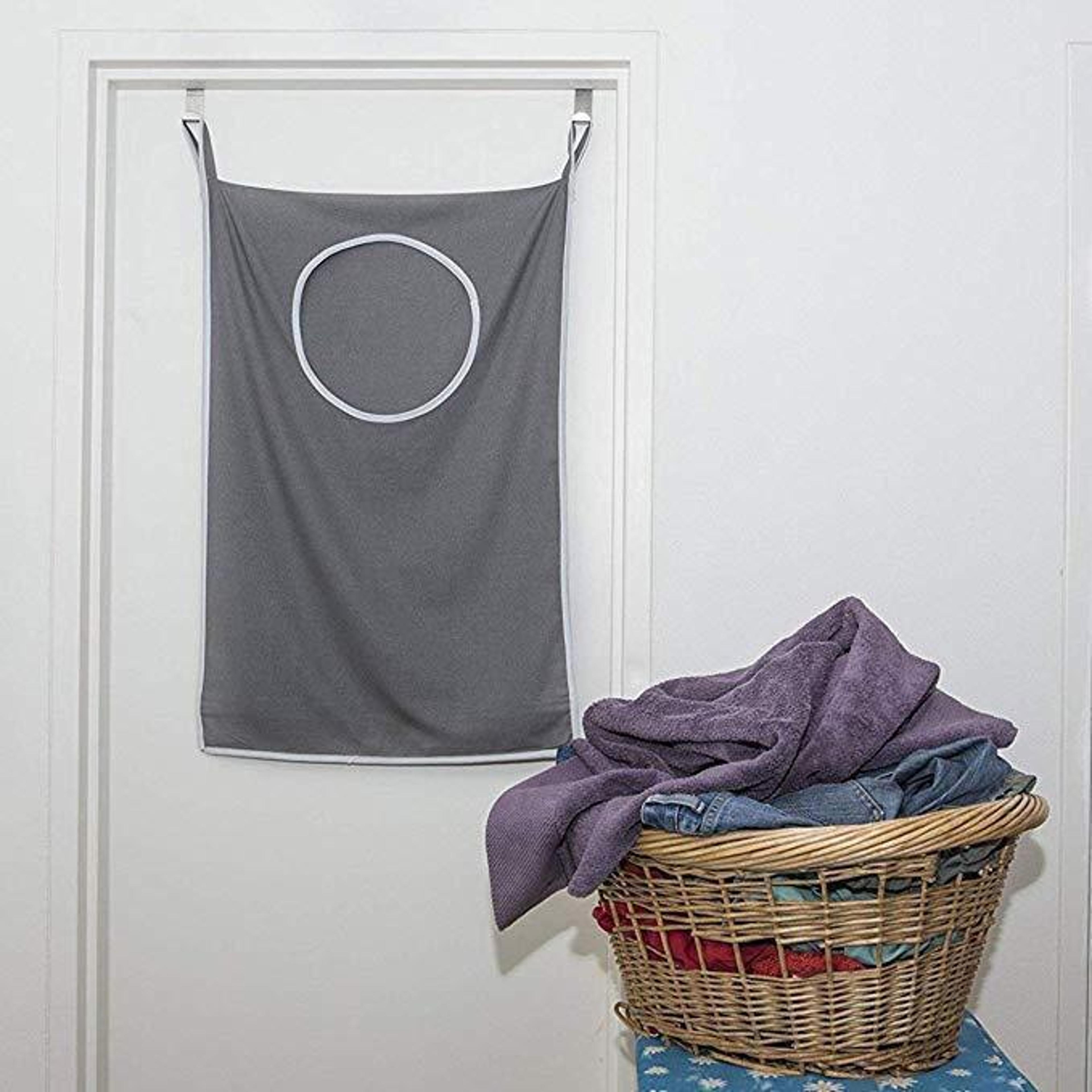 over the door laundry basket