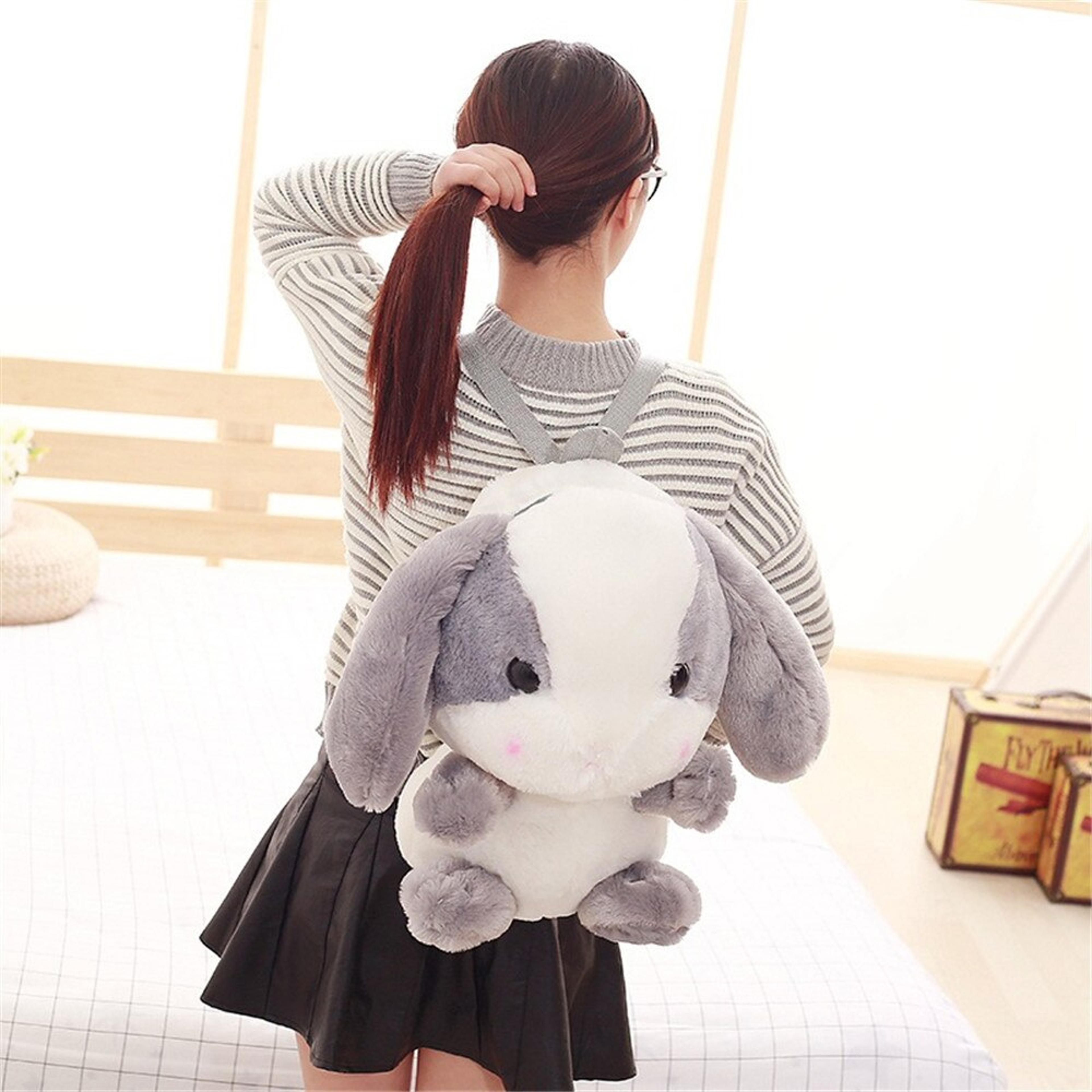 plush bunny backpack