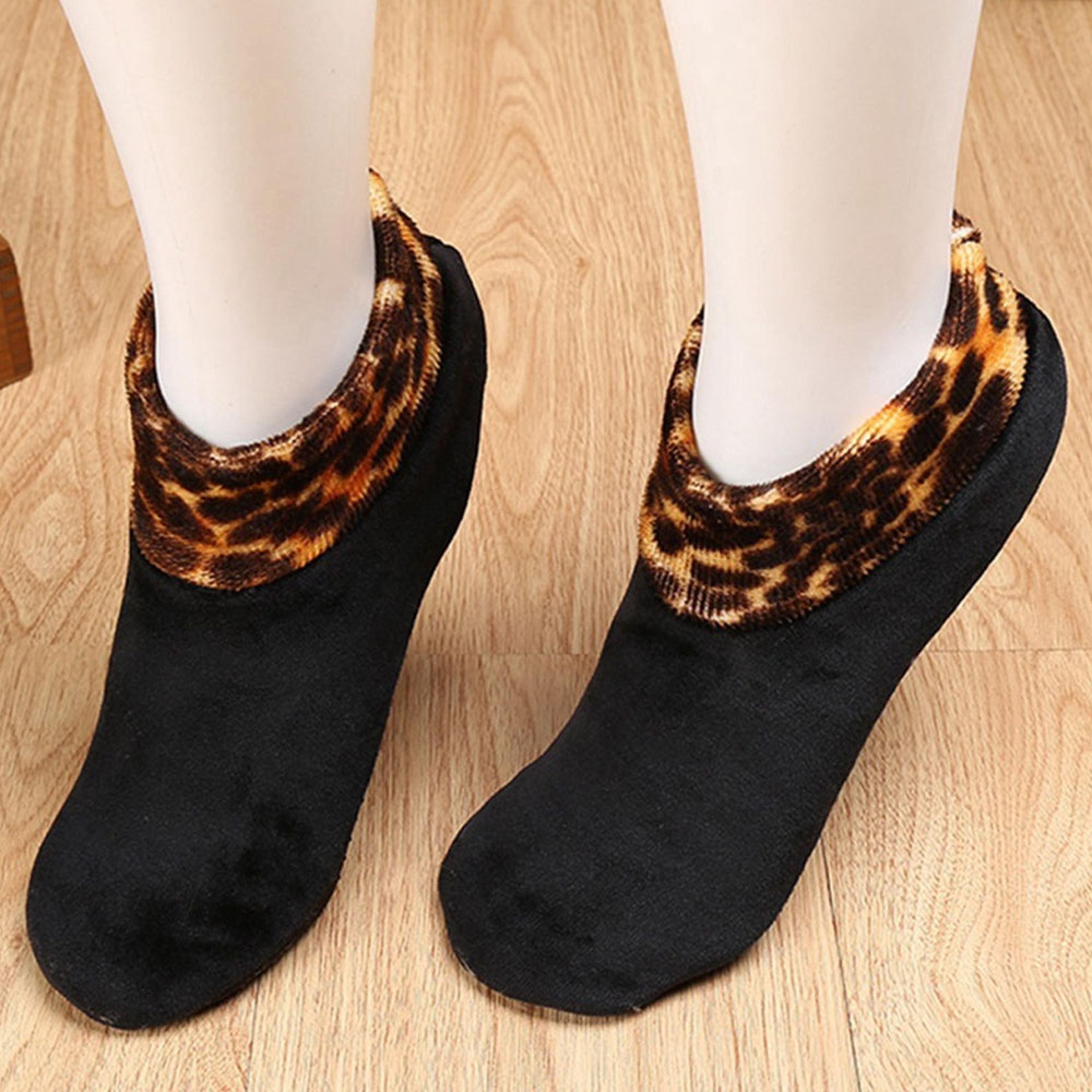 slip-resistant thermal socks
