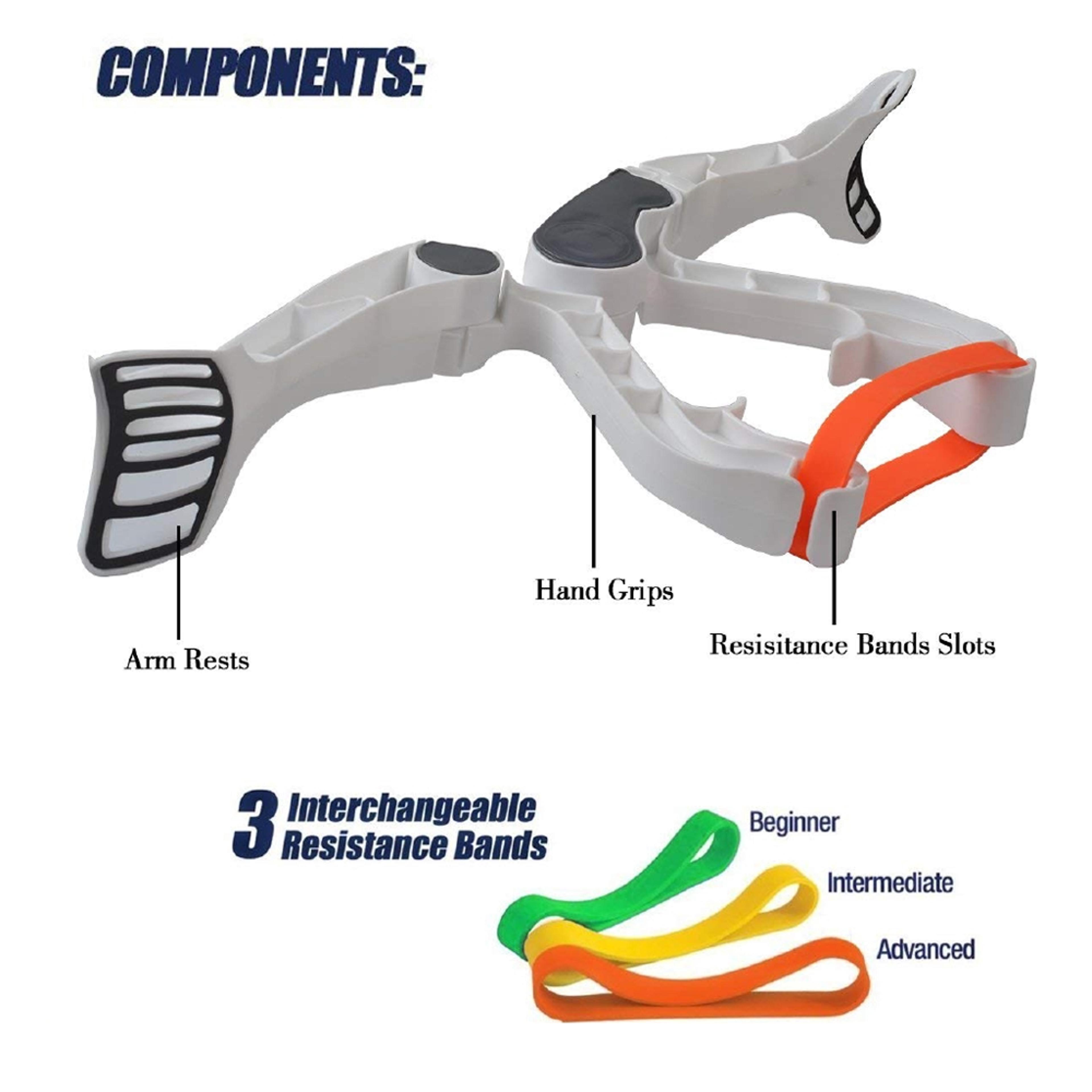 Versatile arm workout equipment for full upper body strength