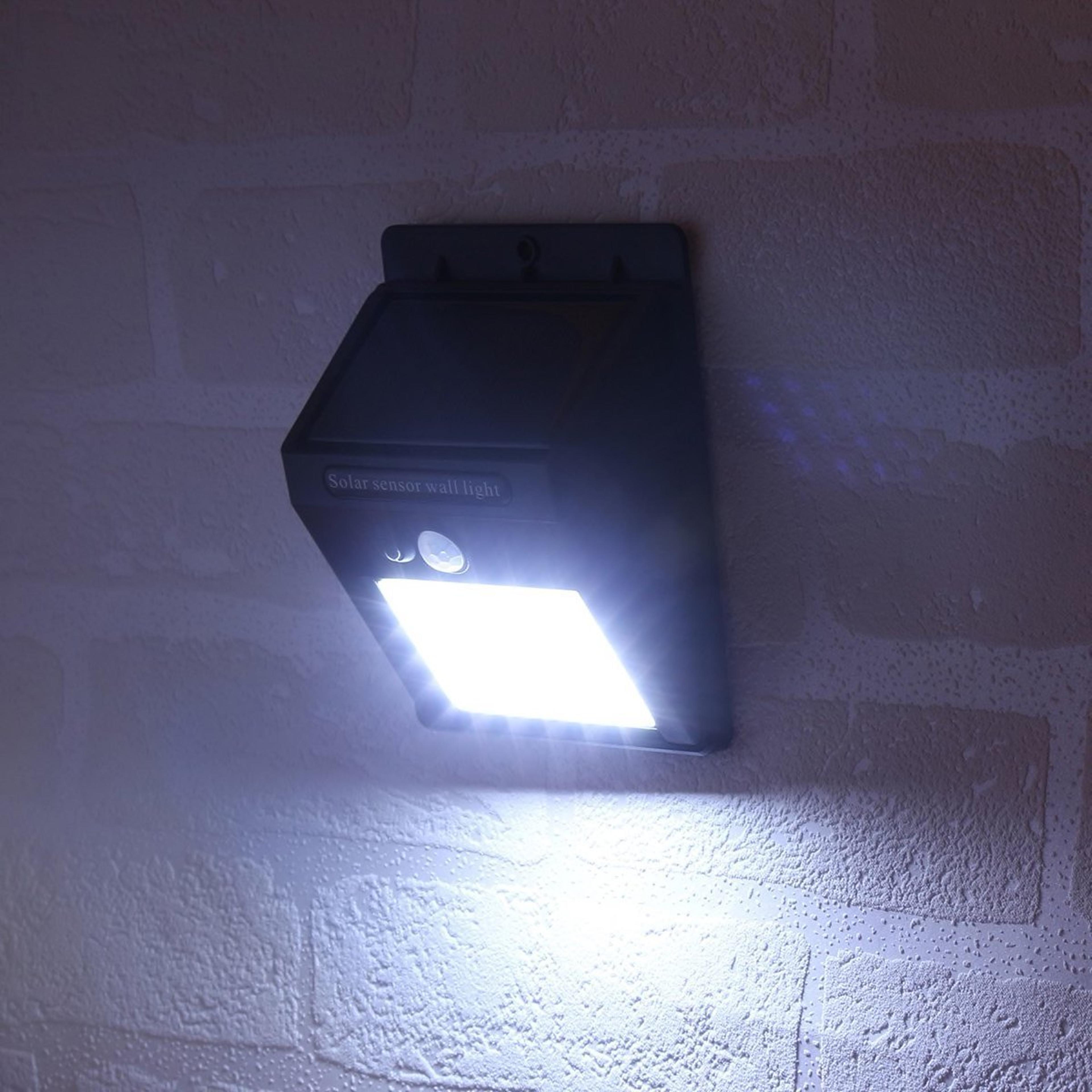 solar lamp wall sensor light