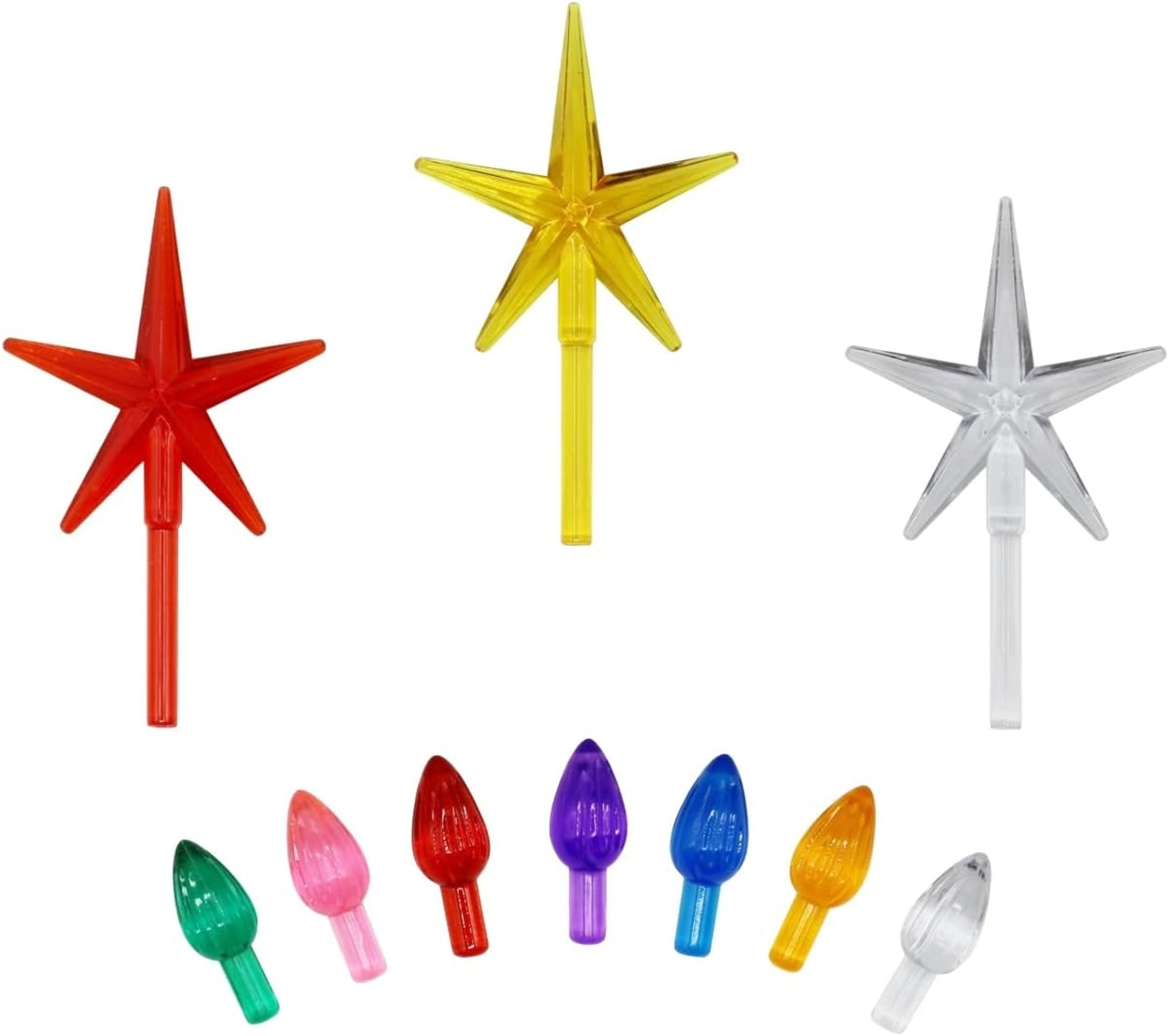 Festive Medium Twist Ceramic Christmas Tree Ornaments MultiColor Decorations For Holiday Charm 4