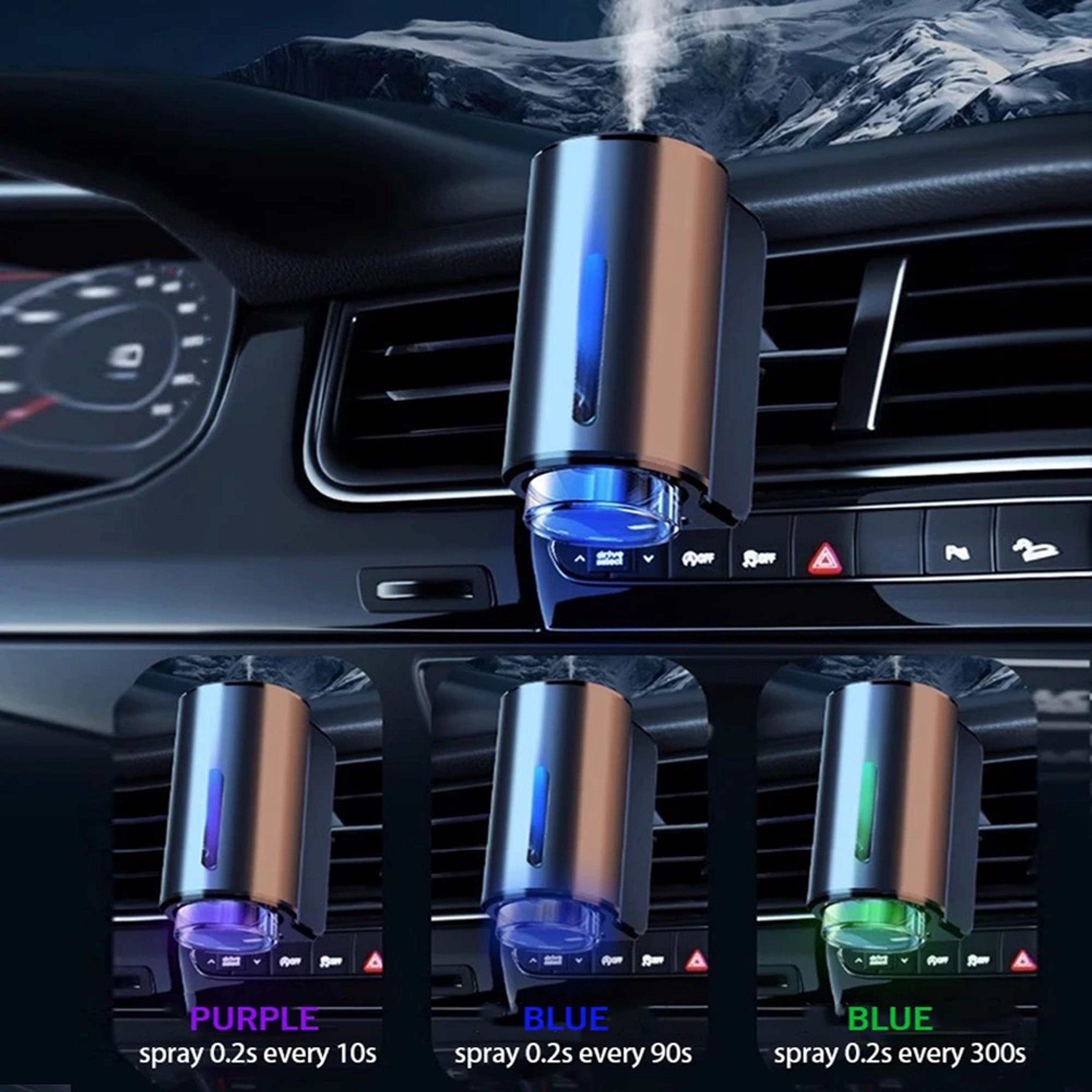 Shop Car Electric Air Vent Humidifier