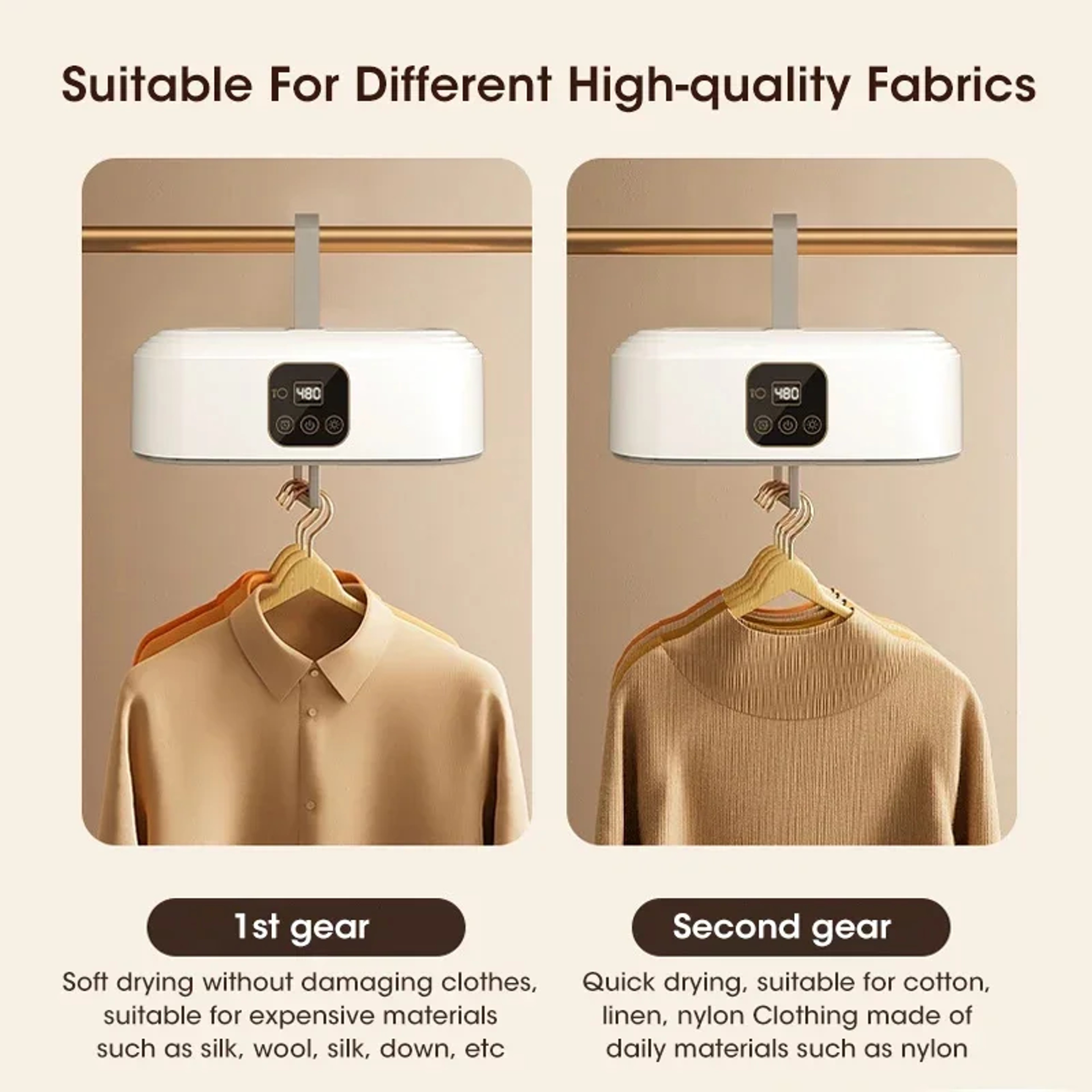 Foldable Mini Portable Dryer Electric Fast Drying Timer Intelligent Household Cabinet With Drying B 3