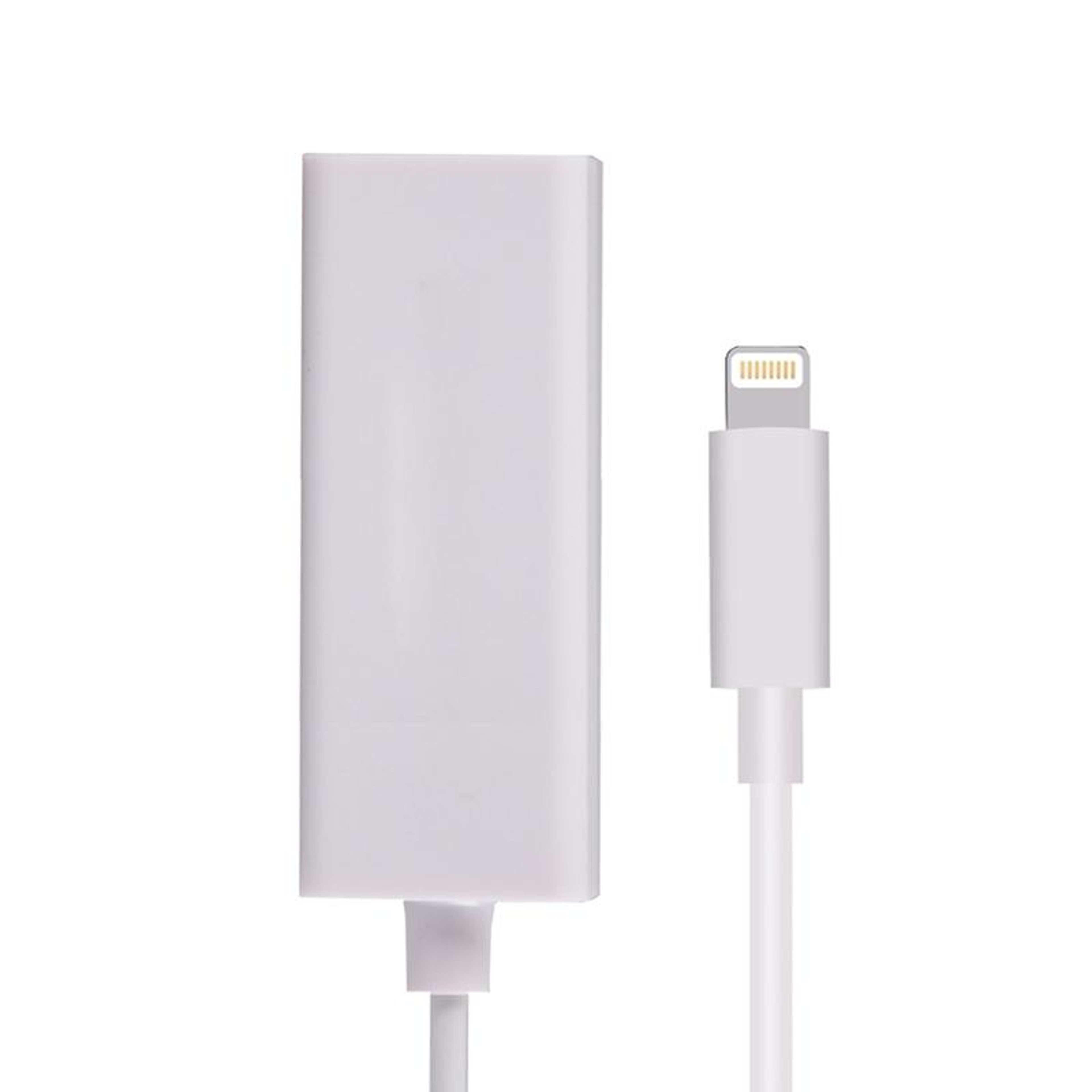 Lightning Ethernet Adapter iPhone iPad Wired Internet Network Adapter LAN Access – view 2