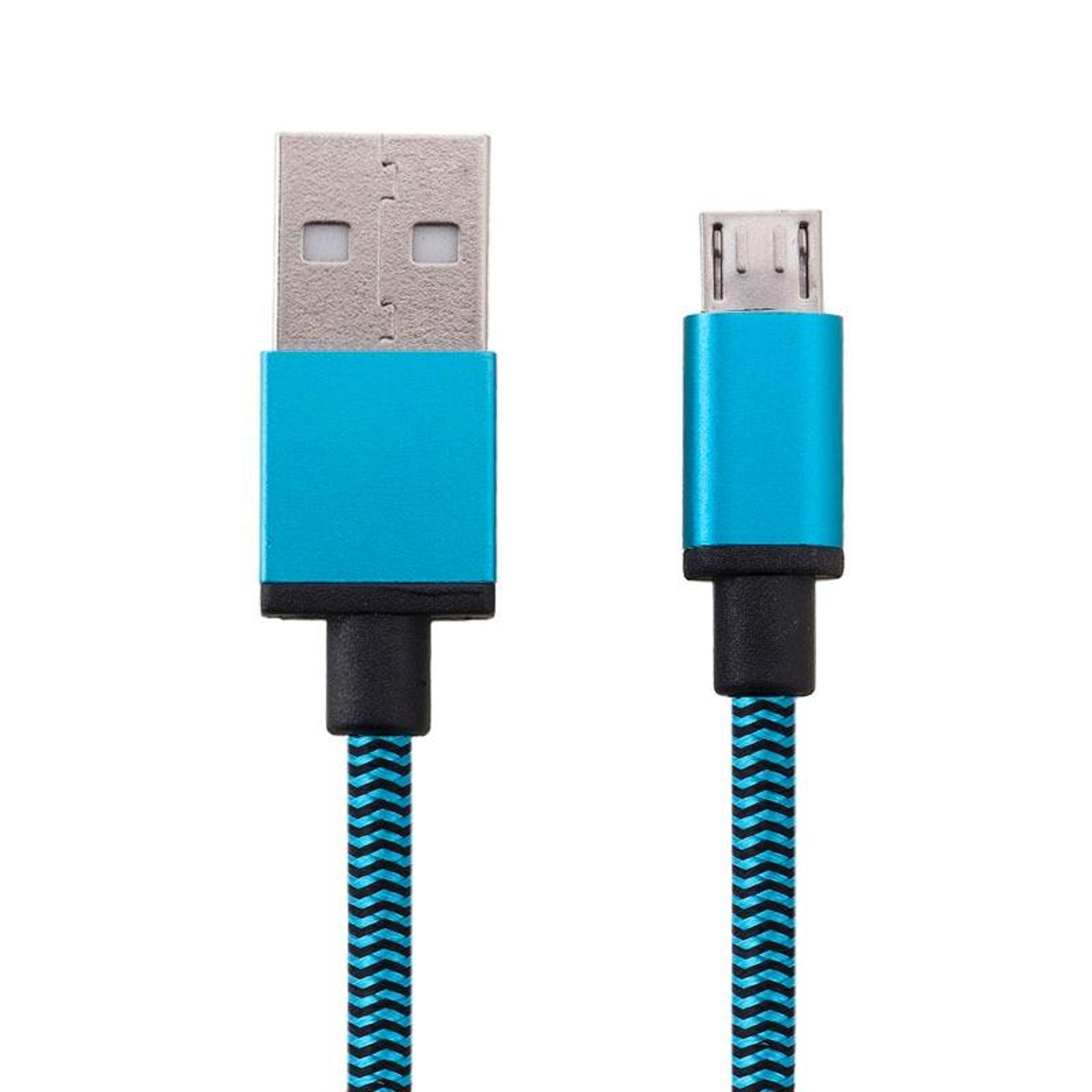 1m Woven Braided Micro USB to USB 2.0 Fast Charging & Data Sync Cable – view 6