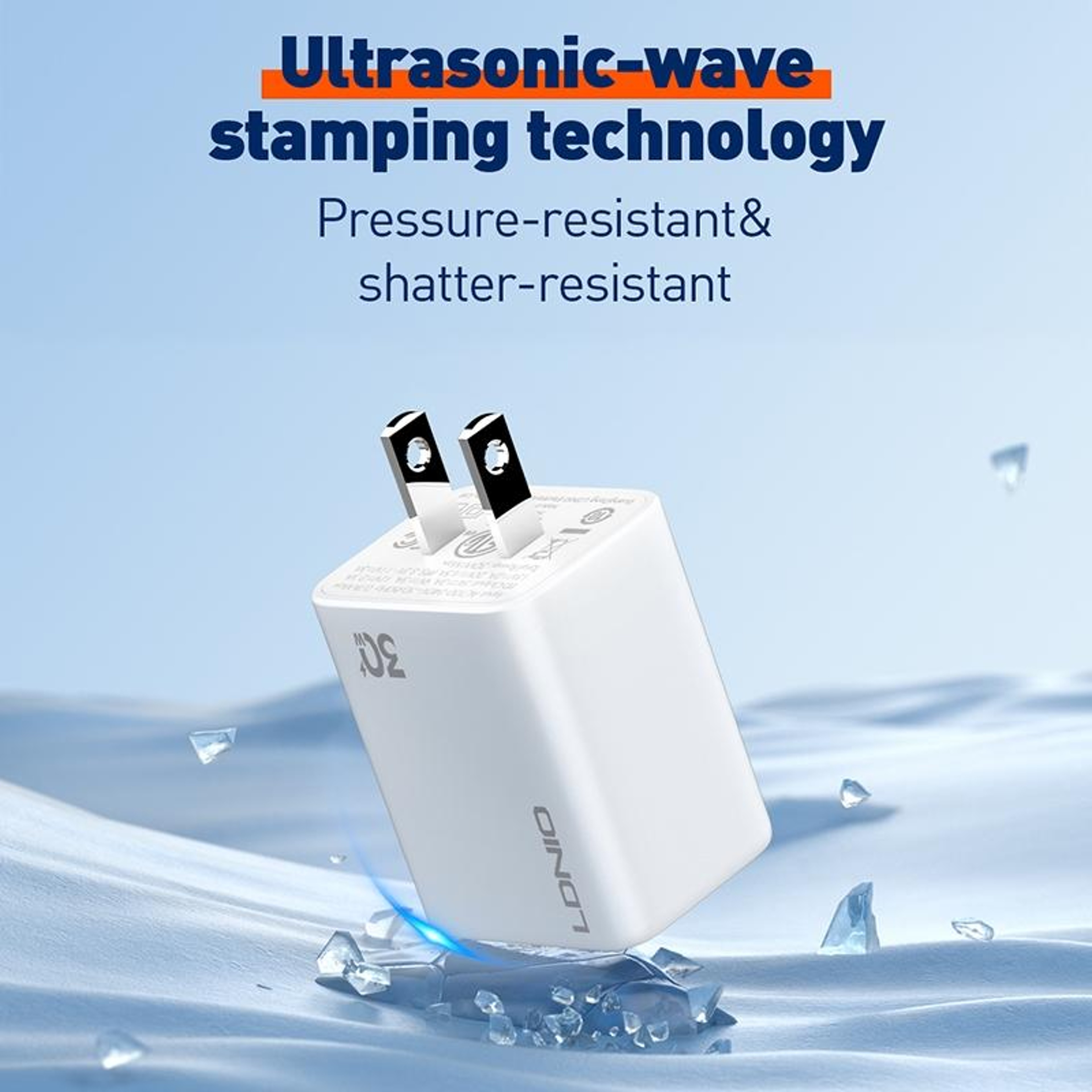 A1508C 30W USB-C PD Fast Charger with 1m Type-C Cable (White) – view 6