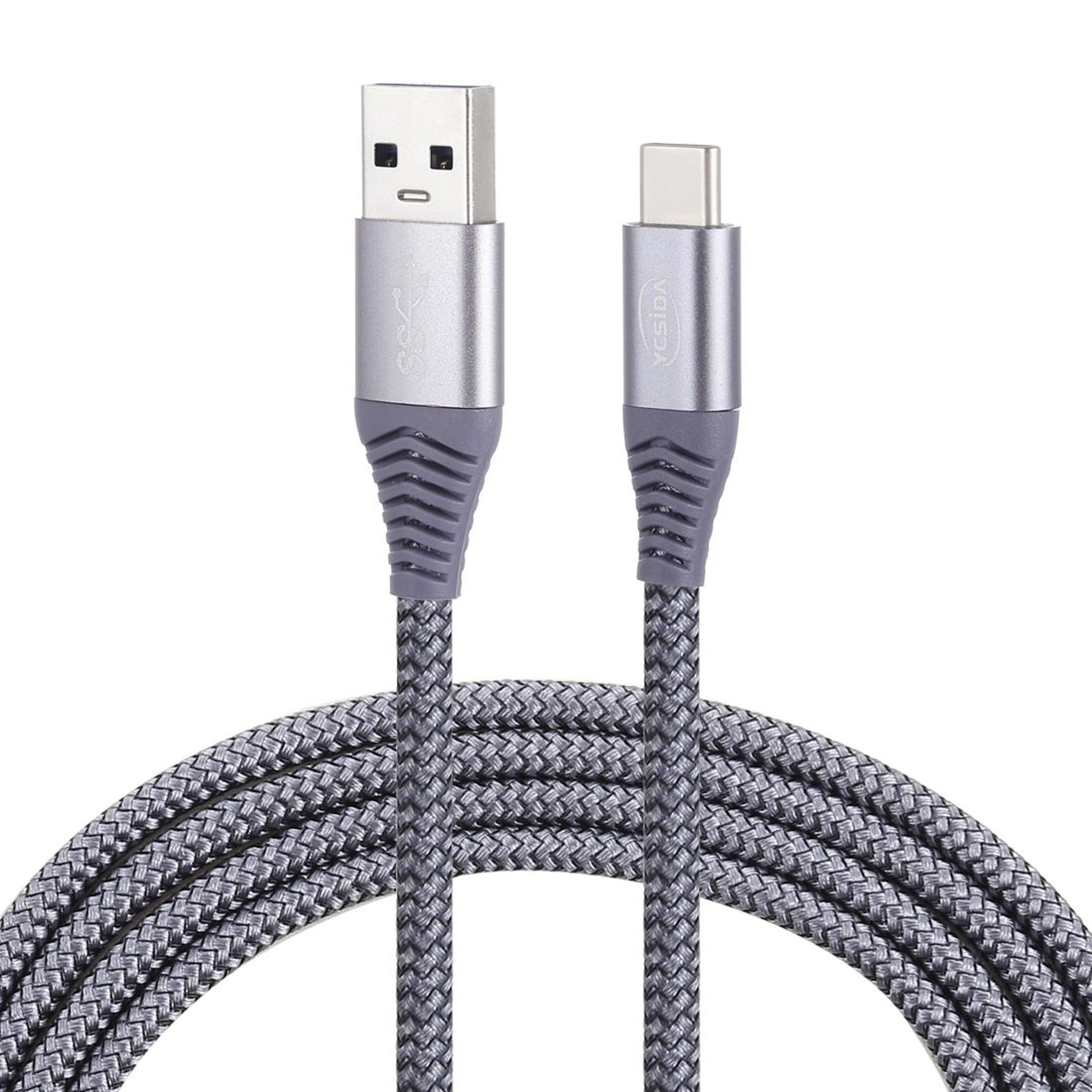 1.2m Nylon Braided USB-C Fast Charging Data Sync Cable 110 Copper Wires – view 6