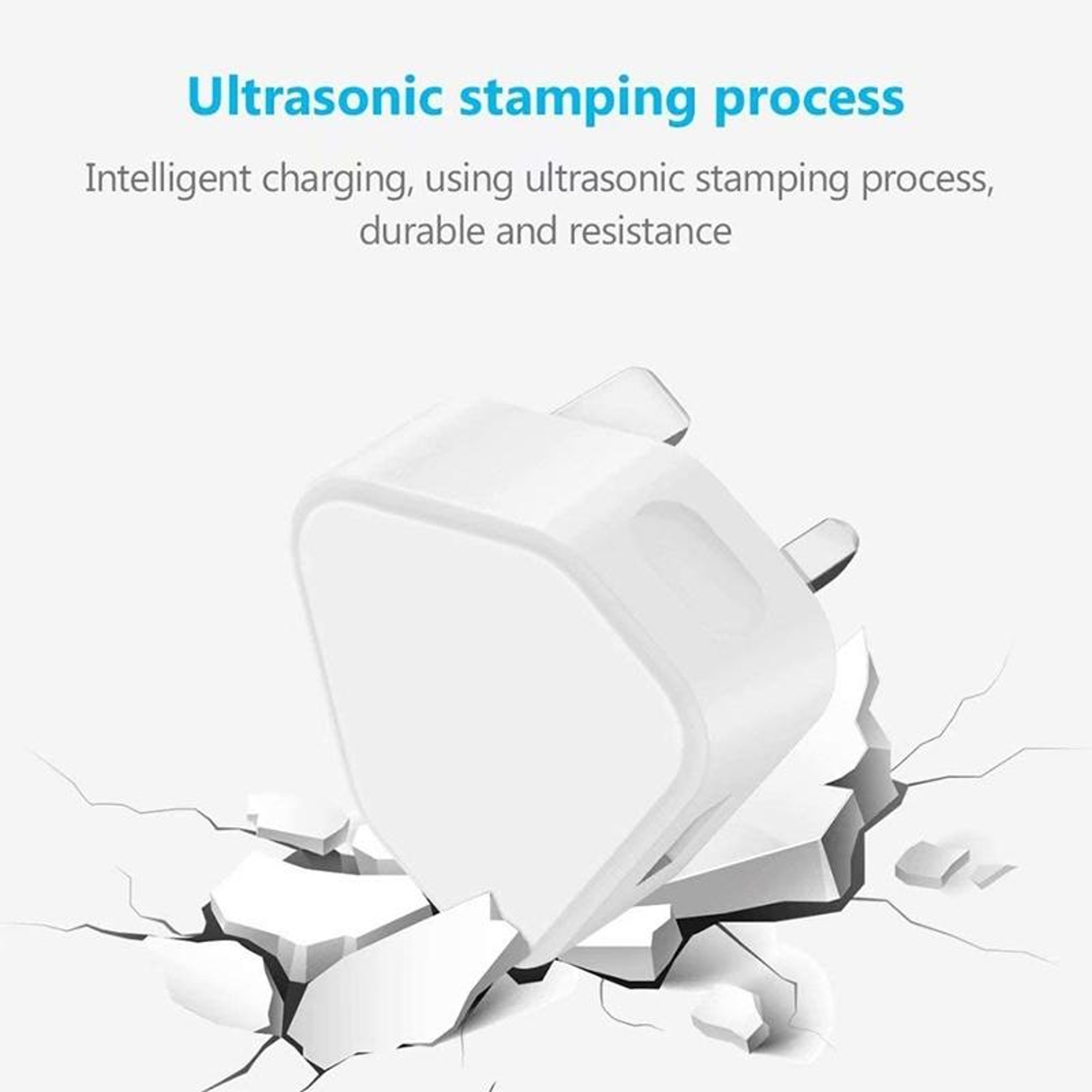 Compact 5V 1A USB Wall Charger White Safe Travel Power Adapter 5