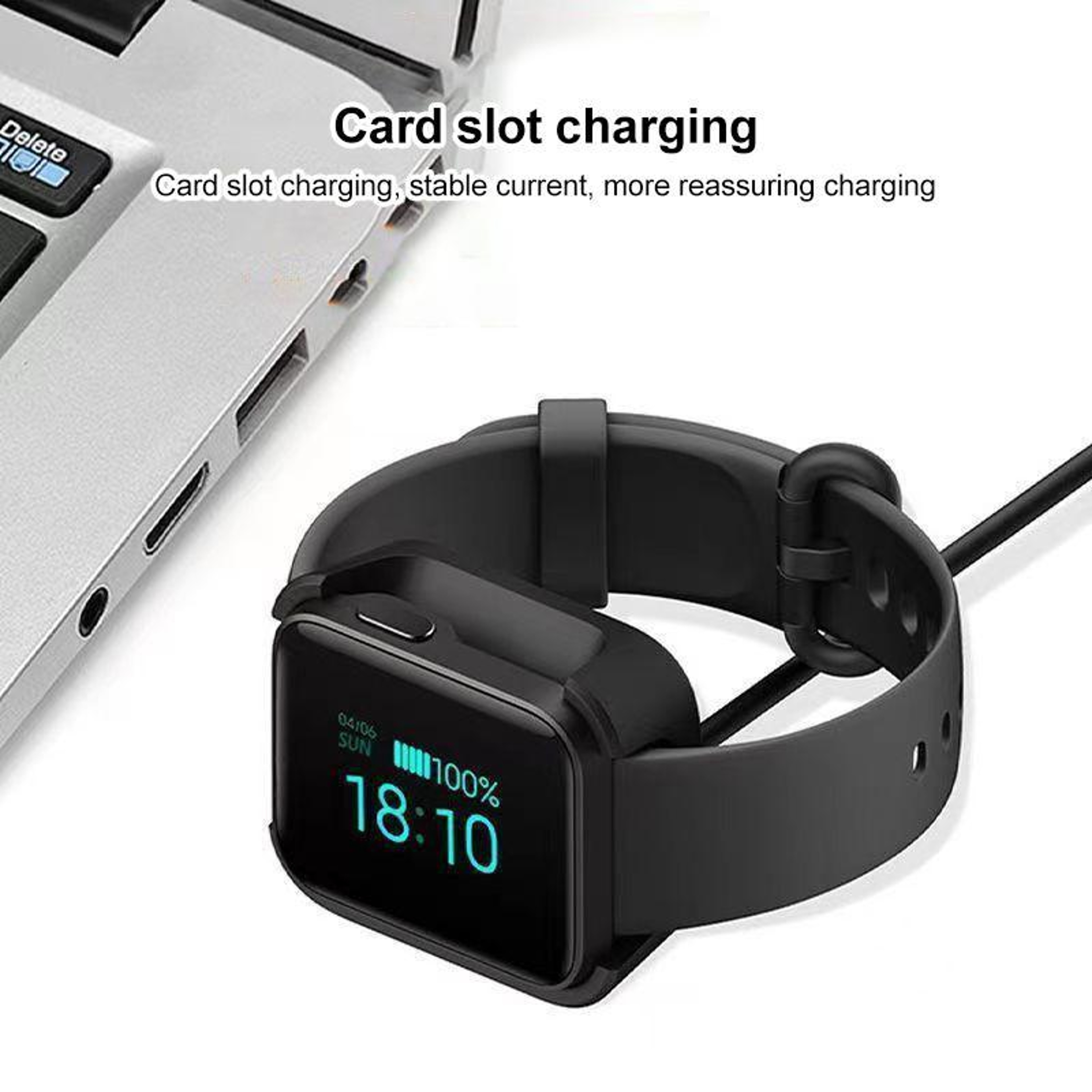 1m Magnetic Charging Cable for Redmi Watch 2 & 3 USB Charging Base Fast Charge Dock – view 3
