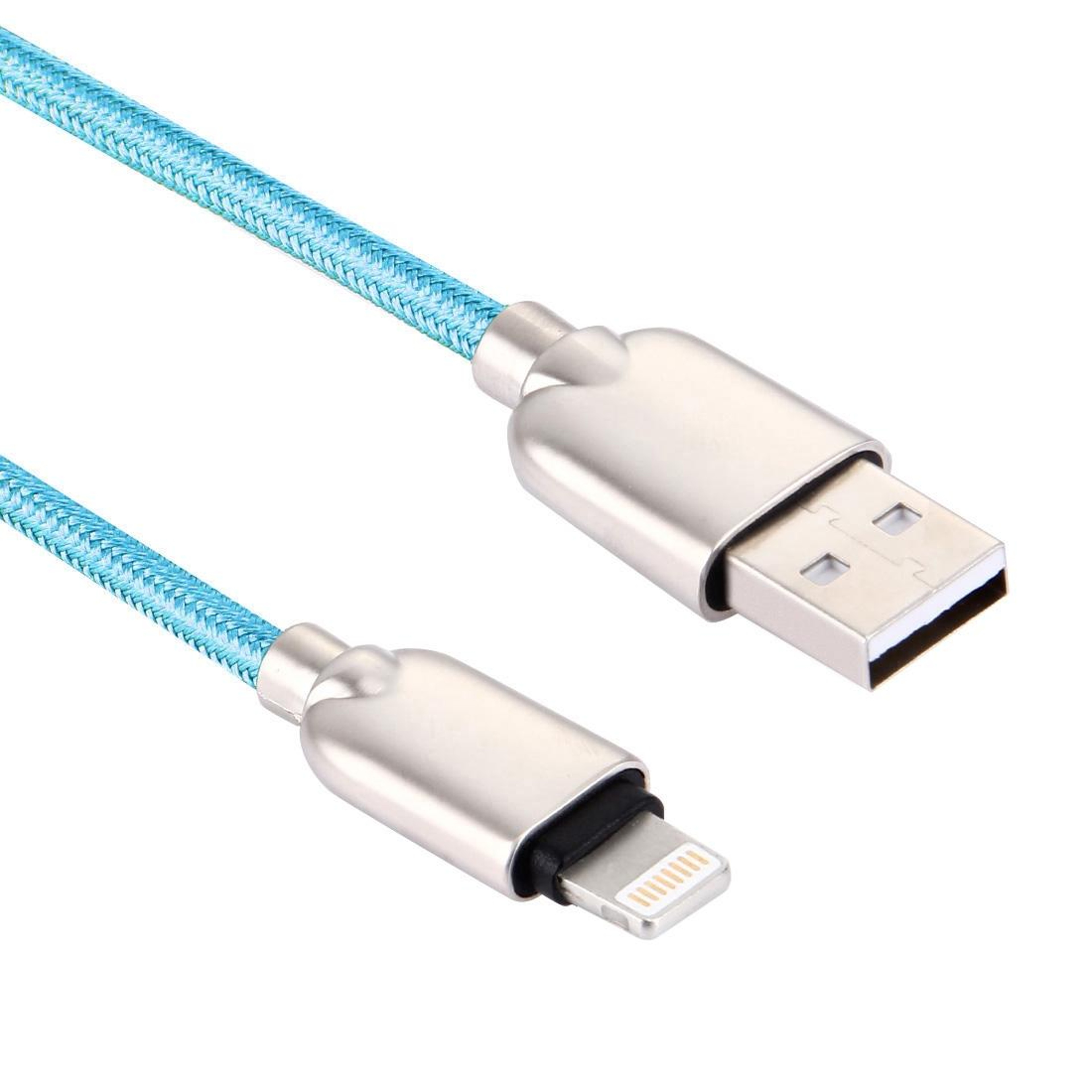 1m Woven Lightning USB Fast Charging  Data Sync Cable For IPhone IPad 4