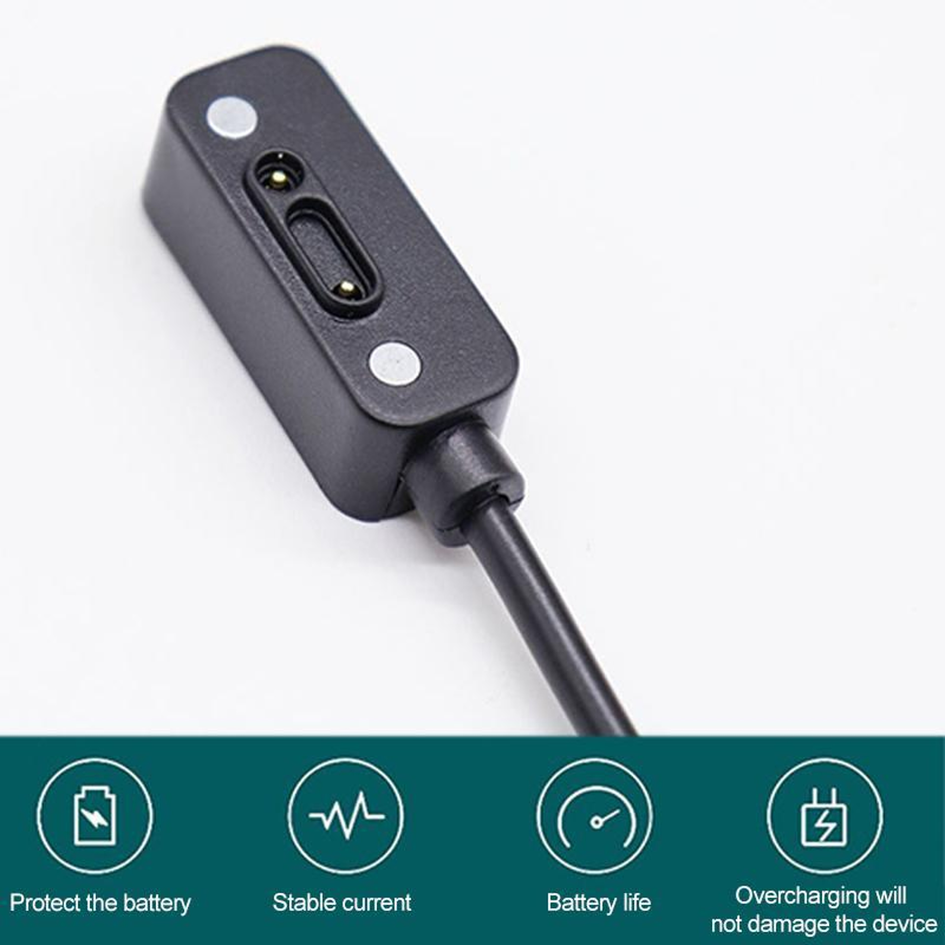 Magnetic USB Charging Cable for Mi Mitu Kids Watch 6X 6C Fast Sync 1m Durable Cord – view 6