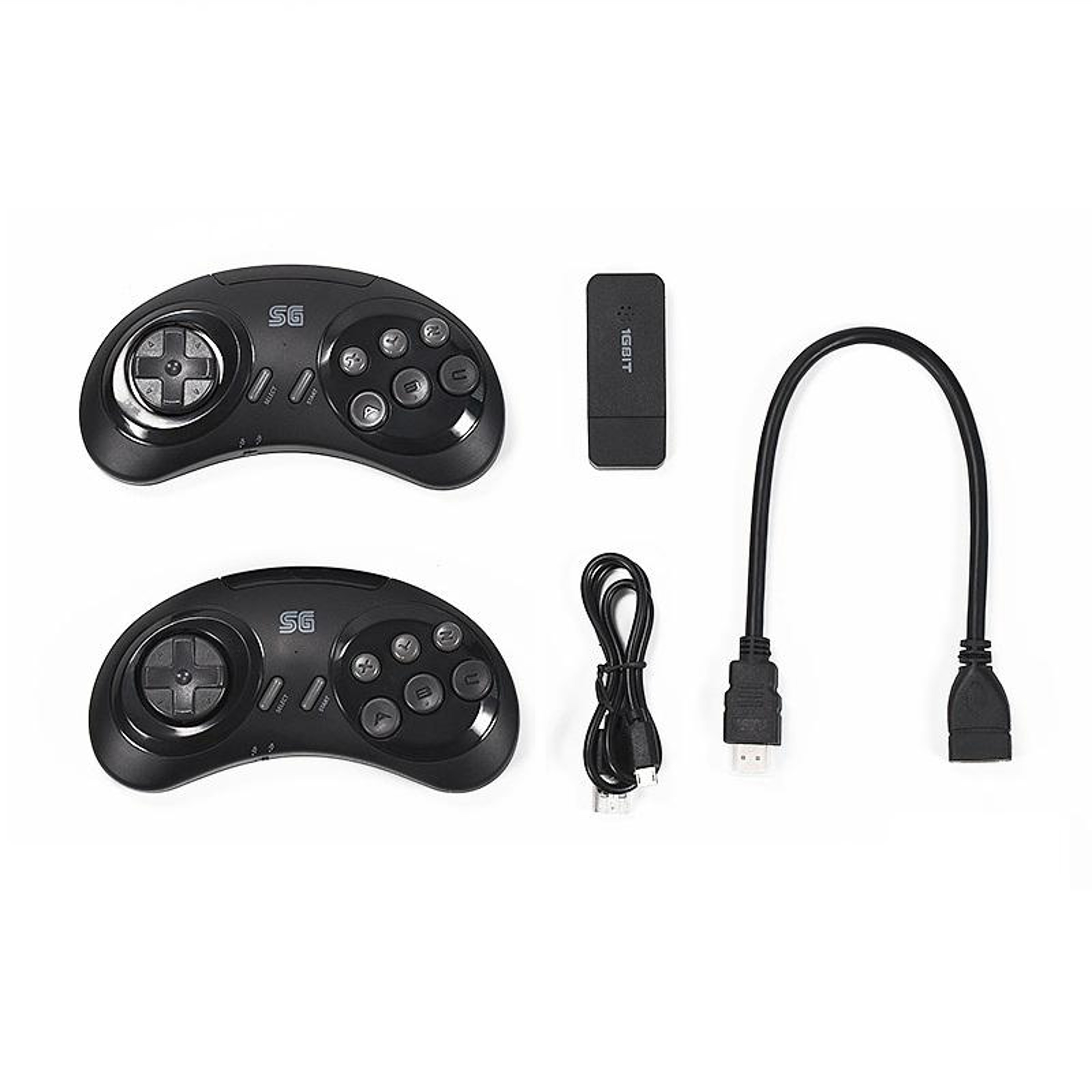 Wireless HDMI Retro Game Console with 900 Games & Dual Controllers – view 5