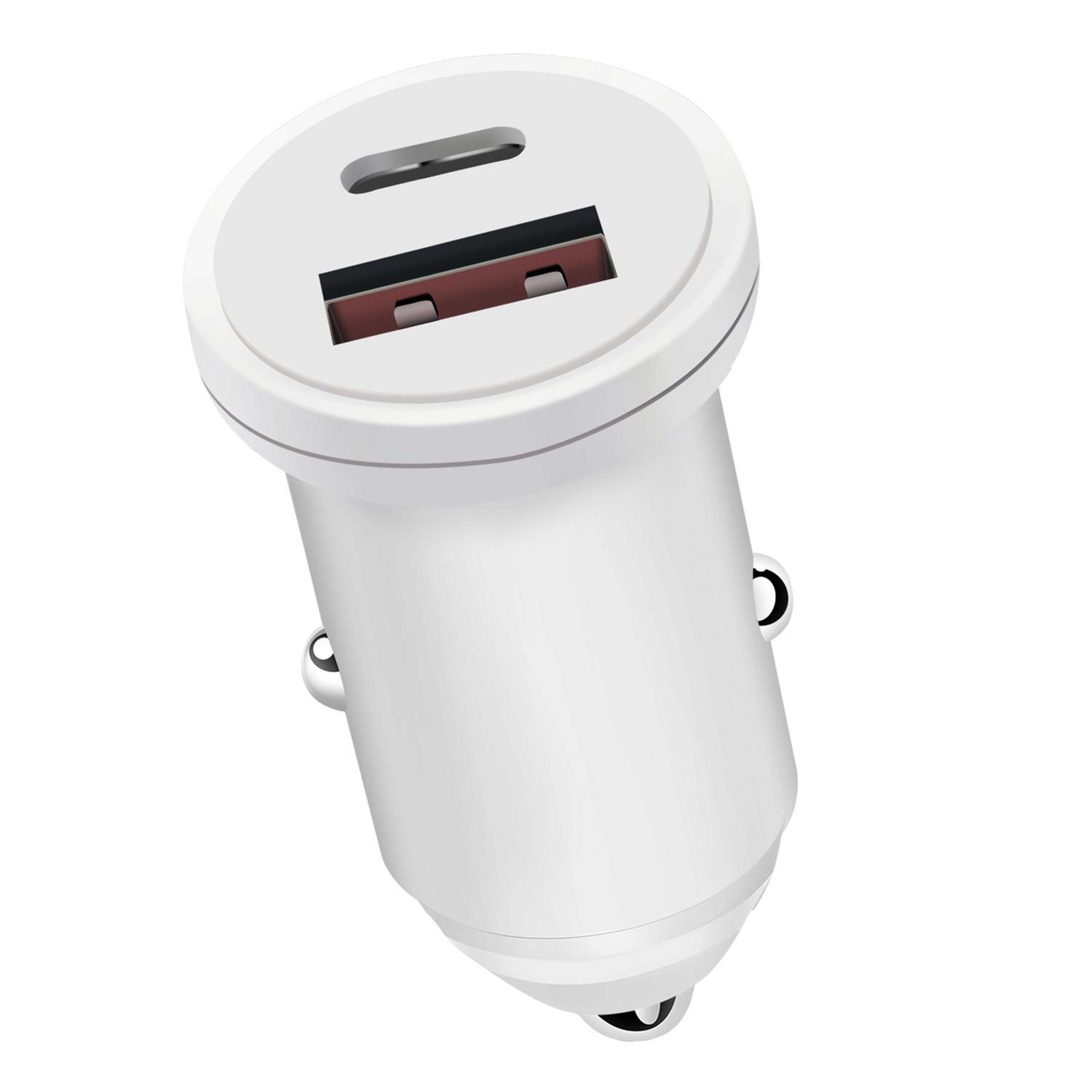PowerDrive 20W Fast Charging Car Charger with USB-C PD & QC 3.0 Dual Ports – view 2