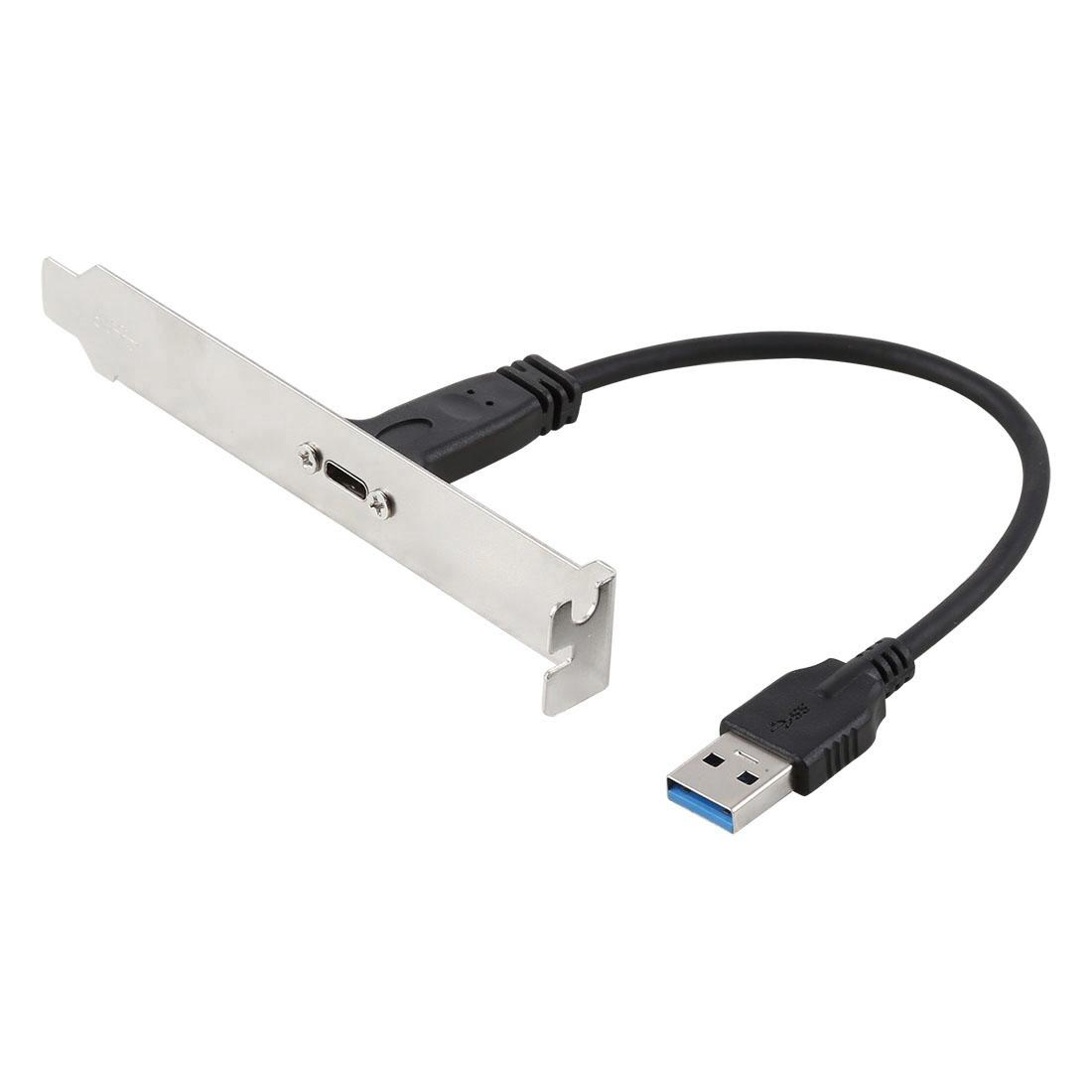 Premium USB Extension Cable with USB  Male to Female Panel Bracket Header – view 2