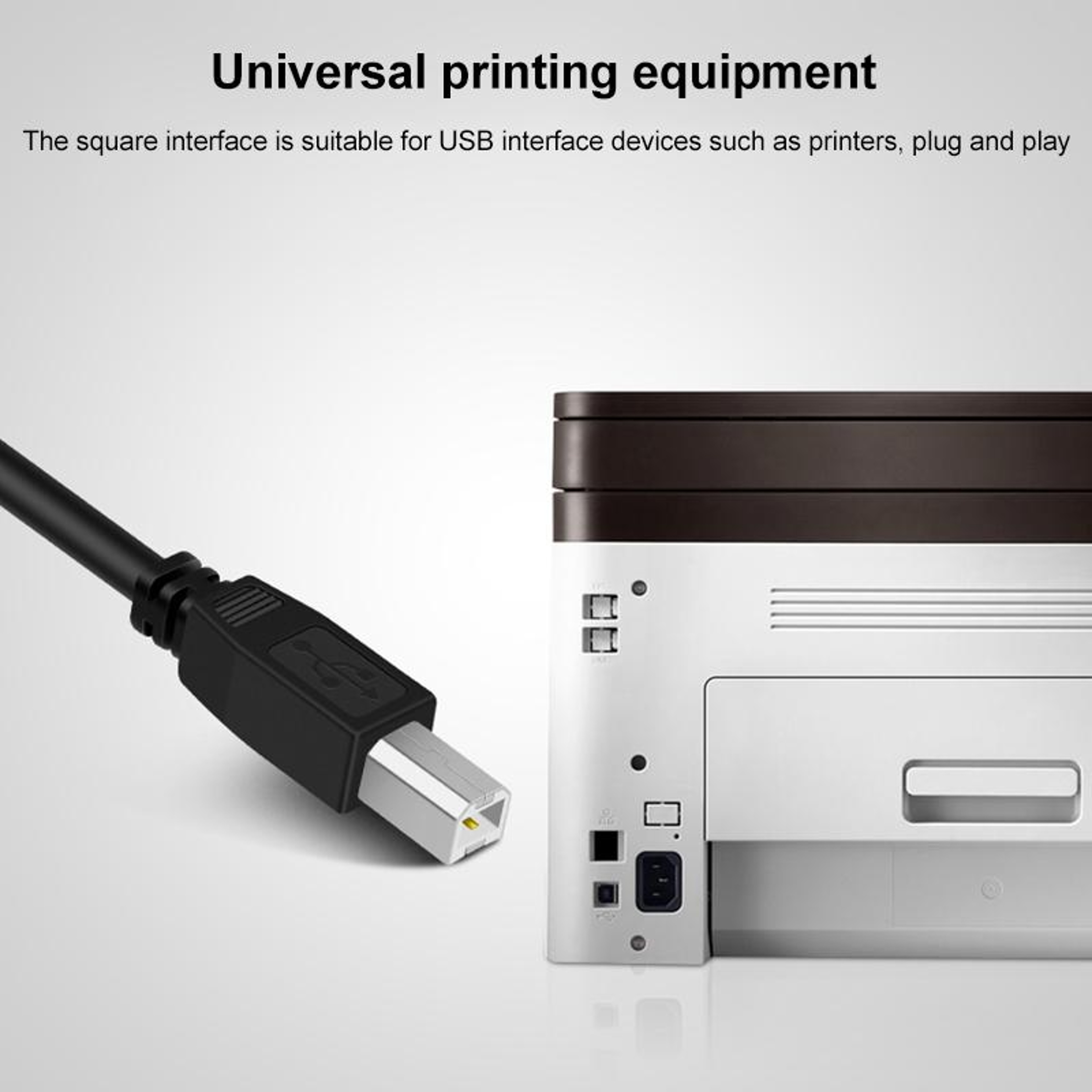 USB Printer Adapter Cable  USB B Male to USB Female for HP Dell Epson – view 6