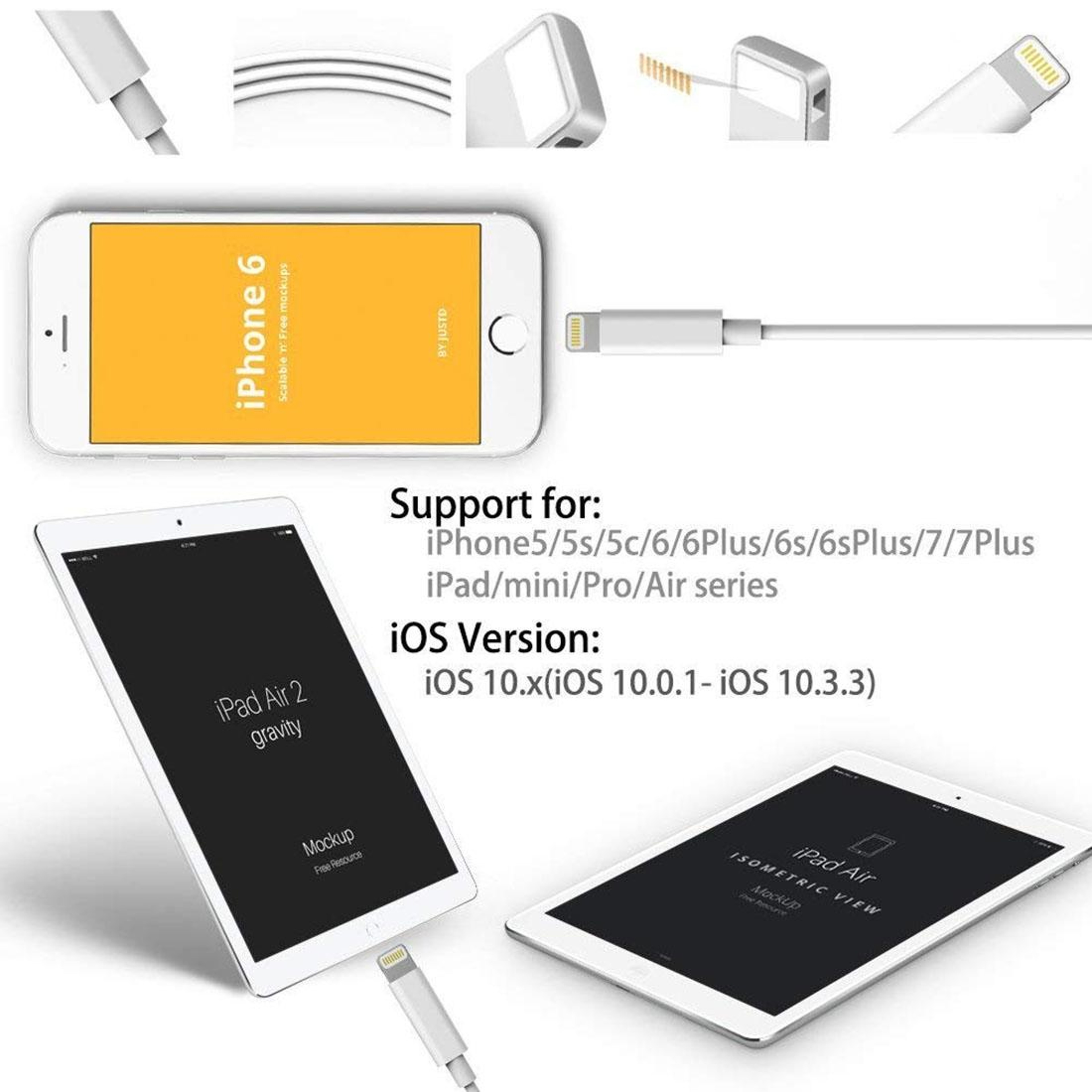 UltraStable Lightning to Ethernet LAN Adapter Cable High Speed – view 9