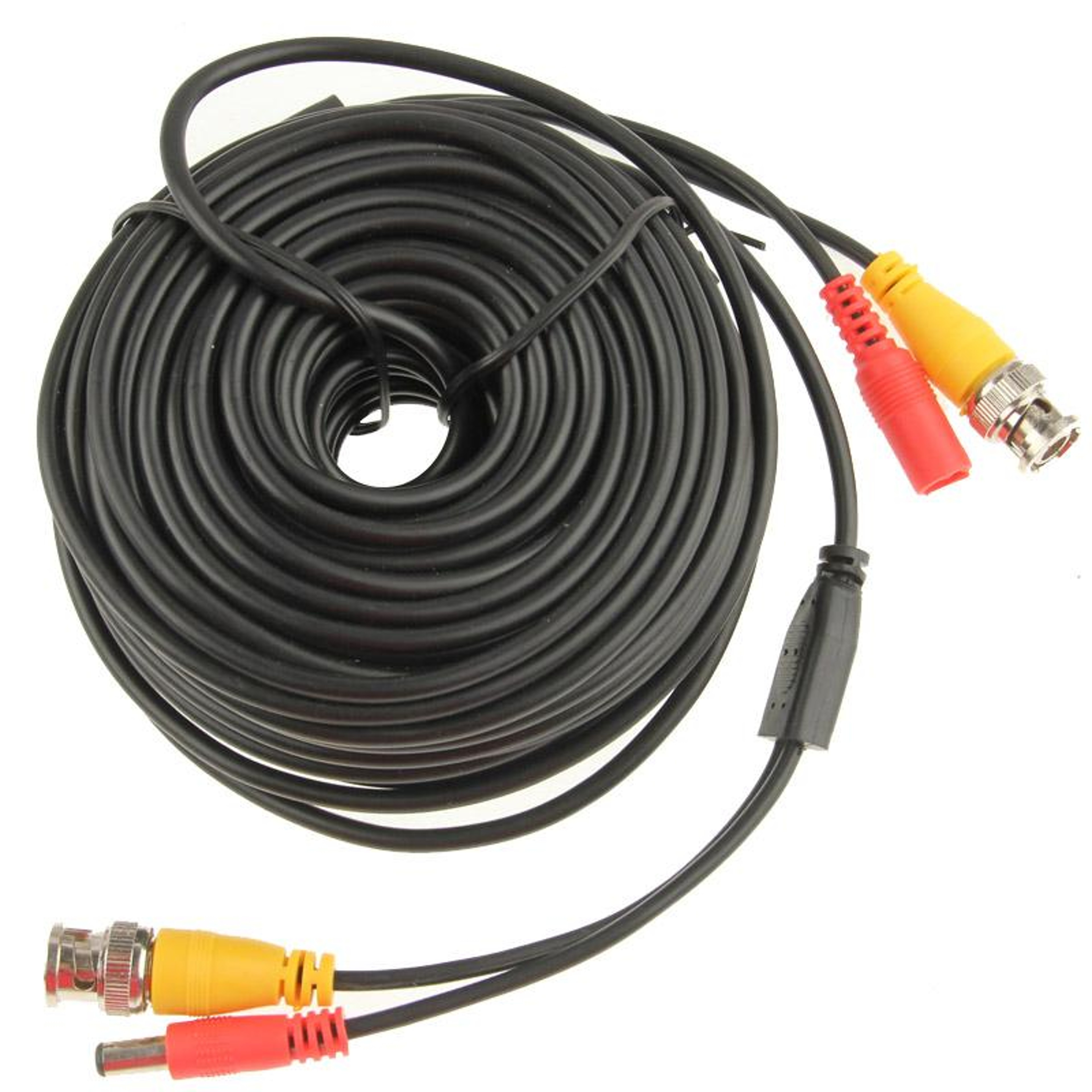 Premium 20m CCTV Power & Video Cable with BNC and DC Plugs – view 2