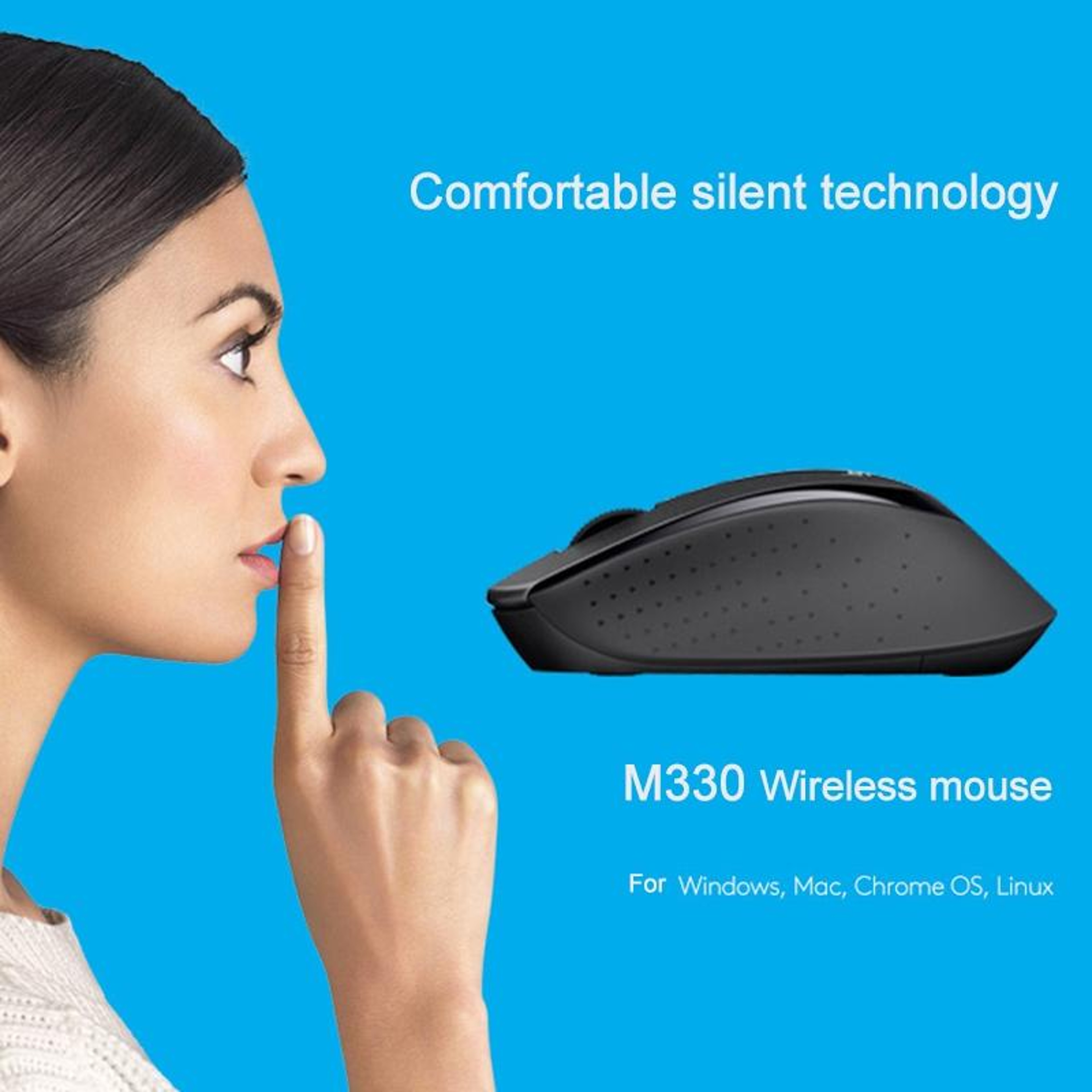 Logitech M330 Silent Wireless Mouse with USB Receiver Long Battery Life for Laptop & PC – view 15