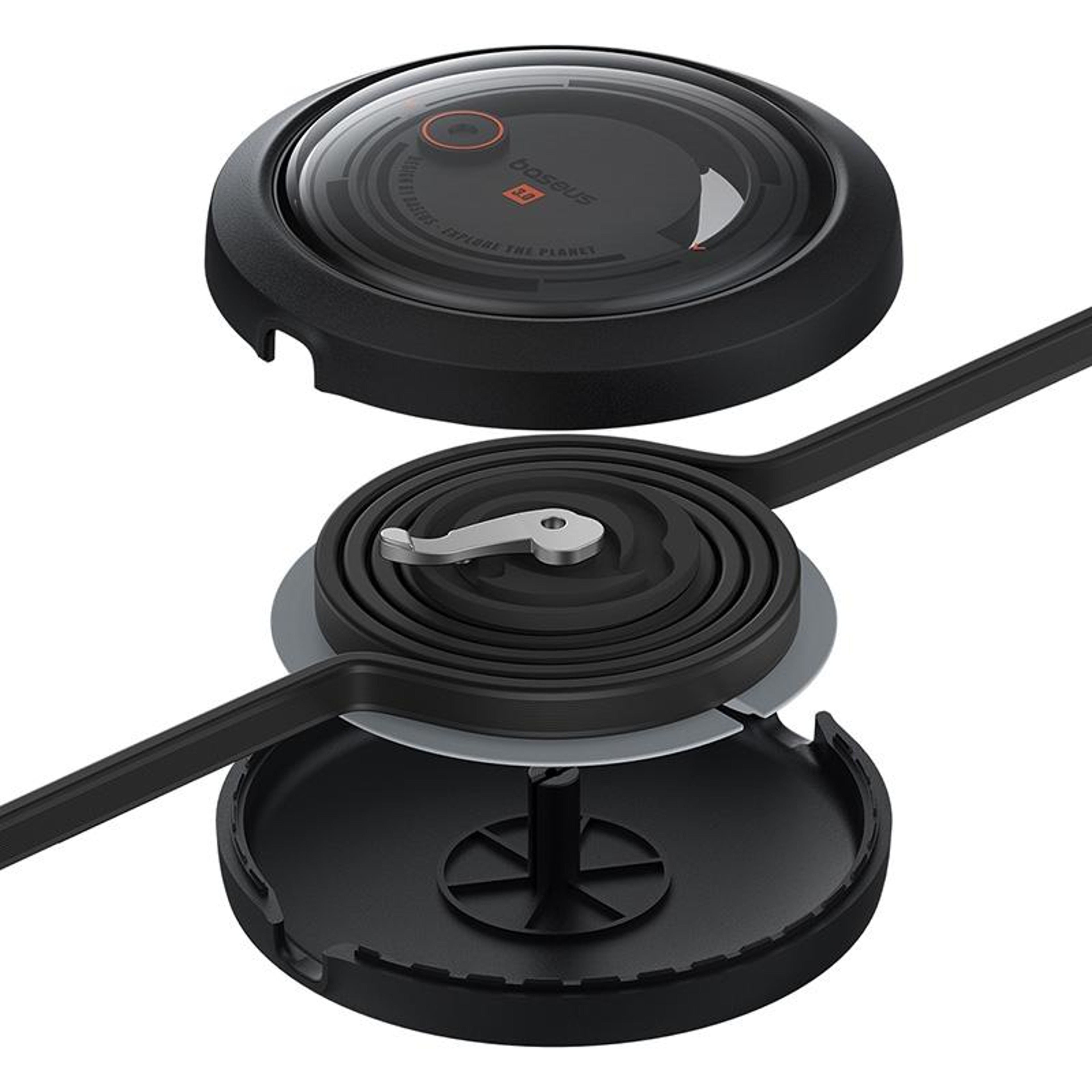 Baseus 100W Retractable 3-in-1 Fast Charging Cable with USB-C, Lightning & Micro USB – view 4