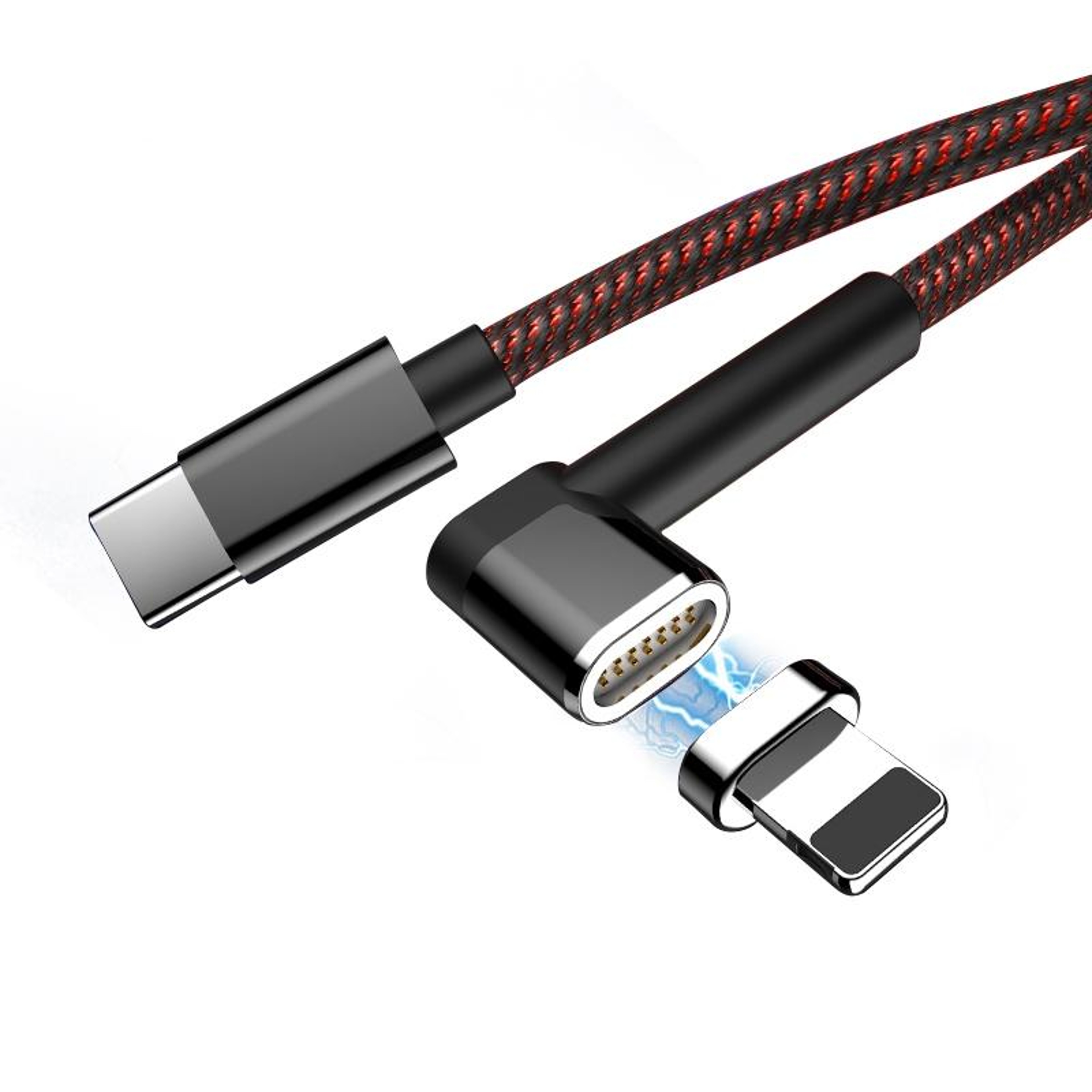 Premium Right Angle Magnetic Charging Cable USB C to  PD  Durable Fast Data & Power – view 1