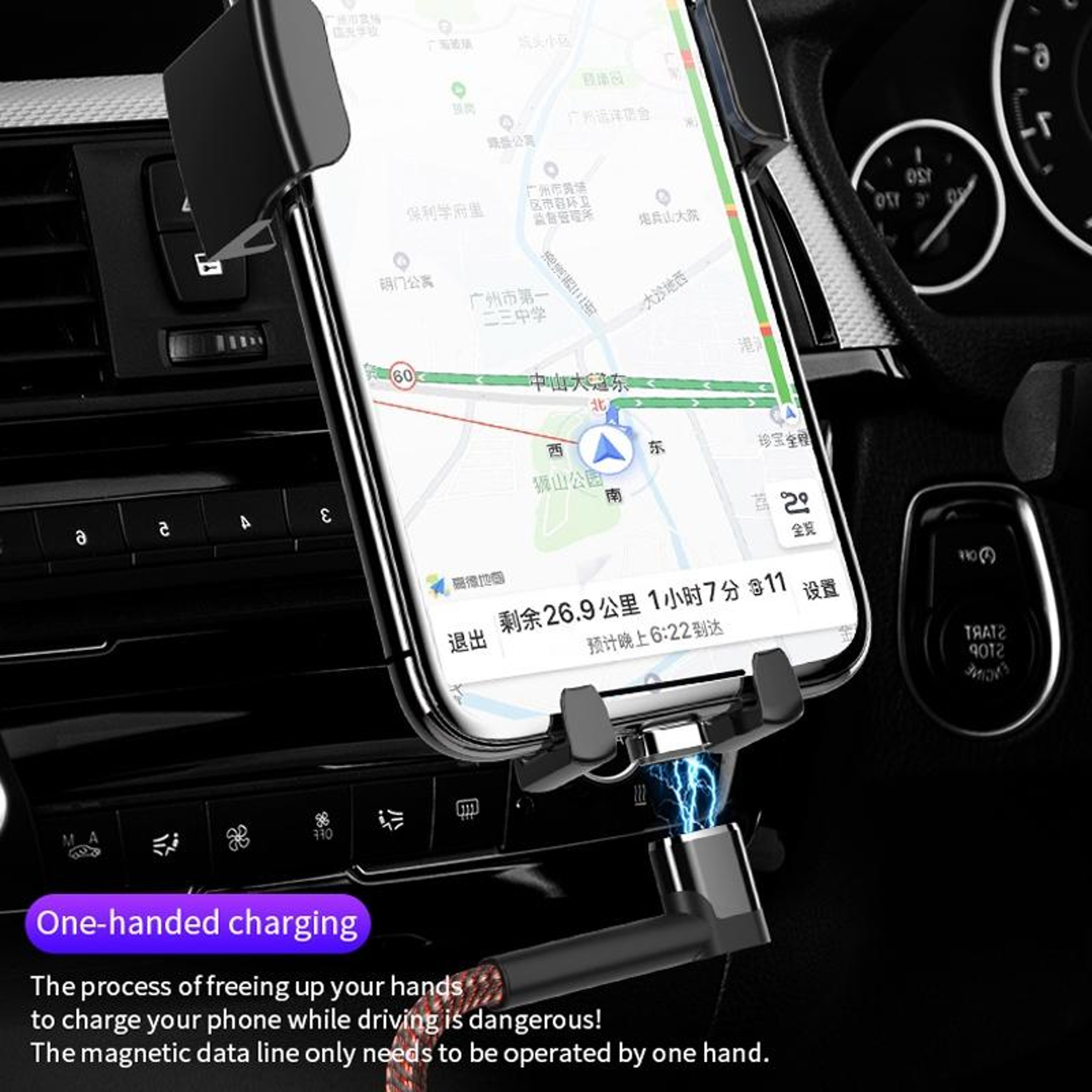 Premium Right Angle Magnetic Charging Cable USB C to  PD  Durable Fast Data & Power – view 3