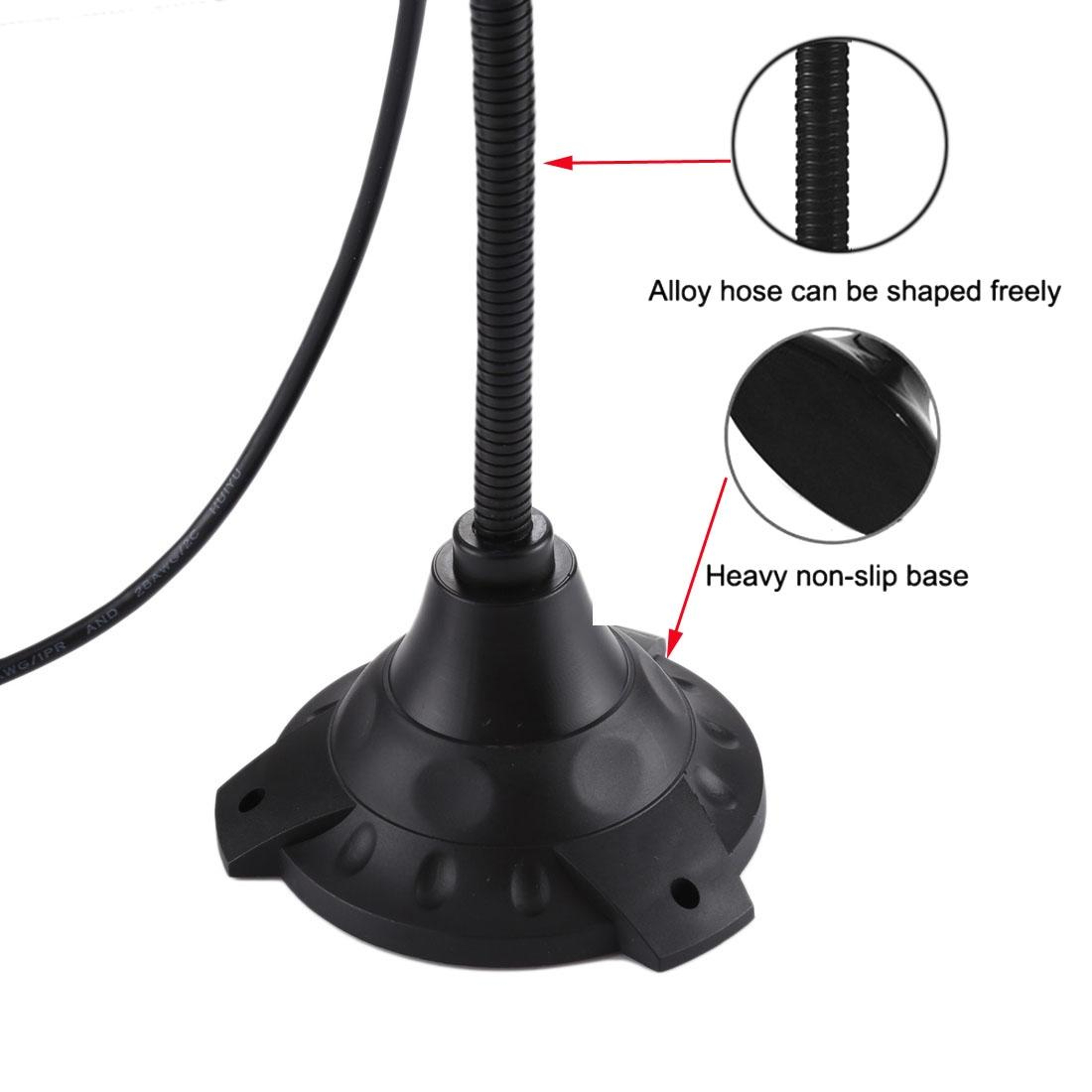 UltraClear USB Webcam with Microphone  Driverless Play Camera for PC & Laptop – view 4