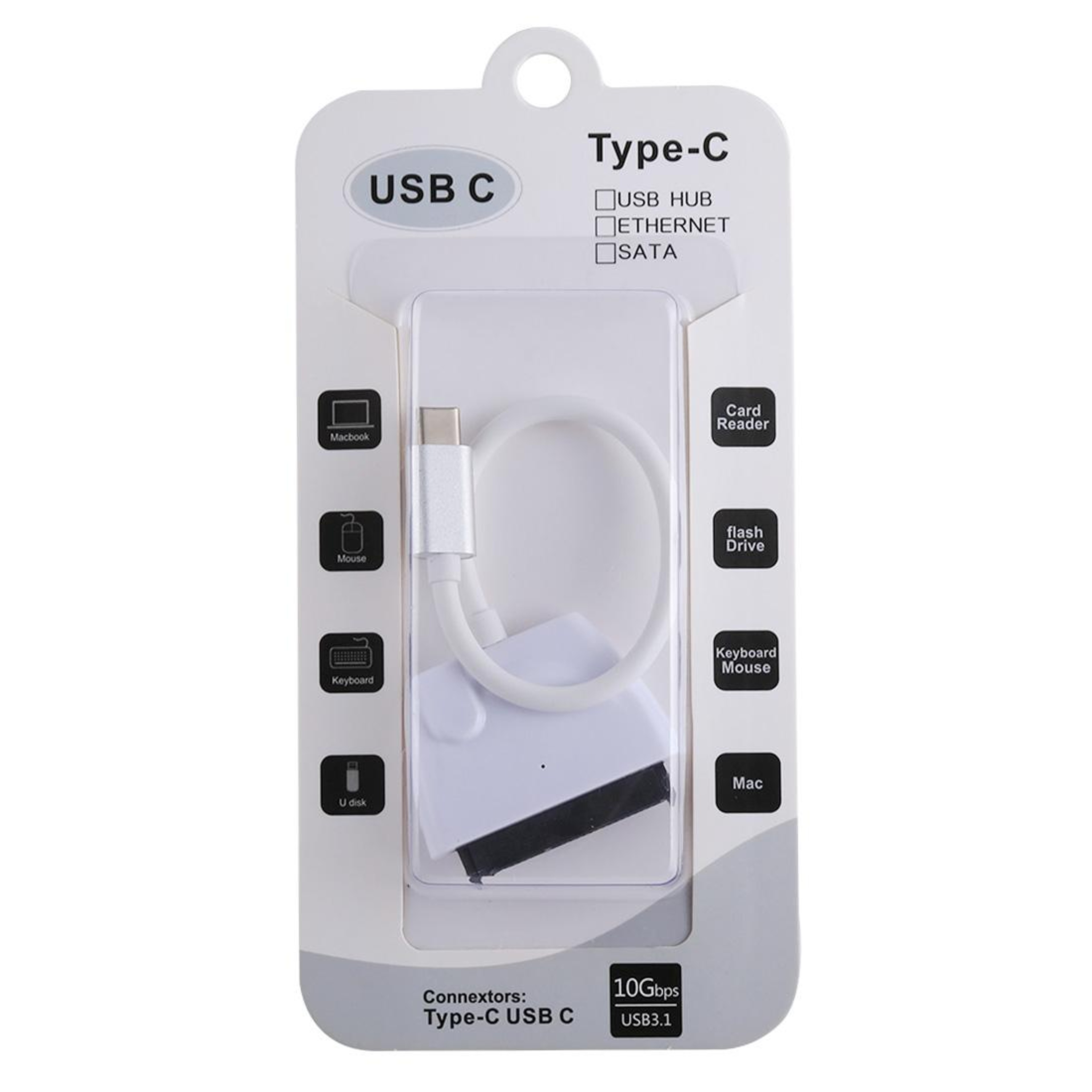 UltraSync USB-C to SATA Adapter Cable for 2.5" SSD & HDD Fast Data Transfer Converter – view 7