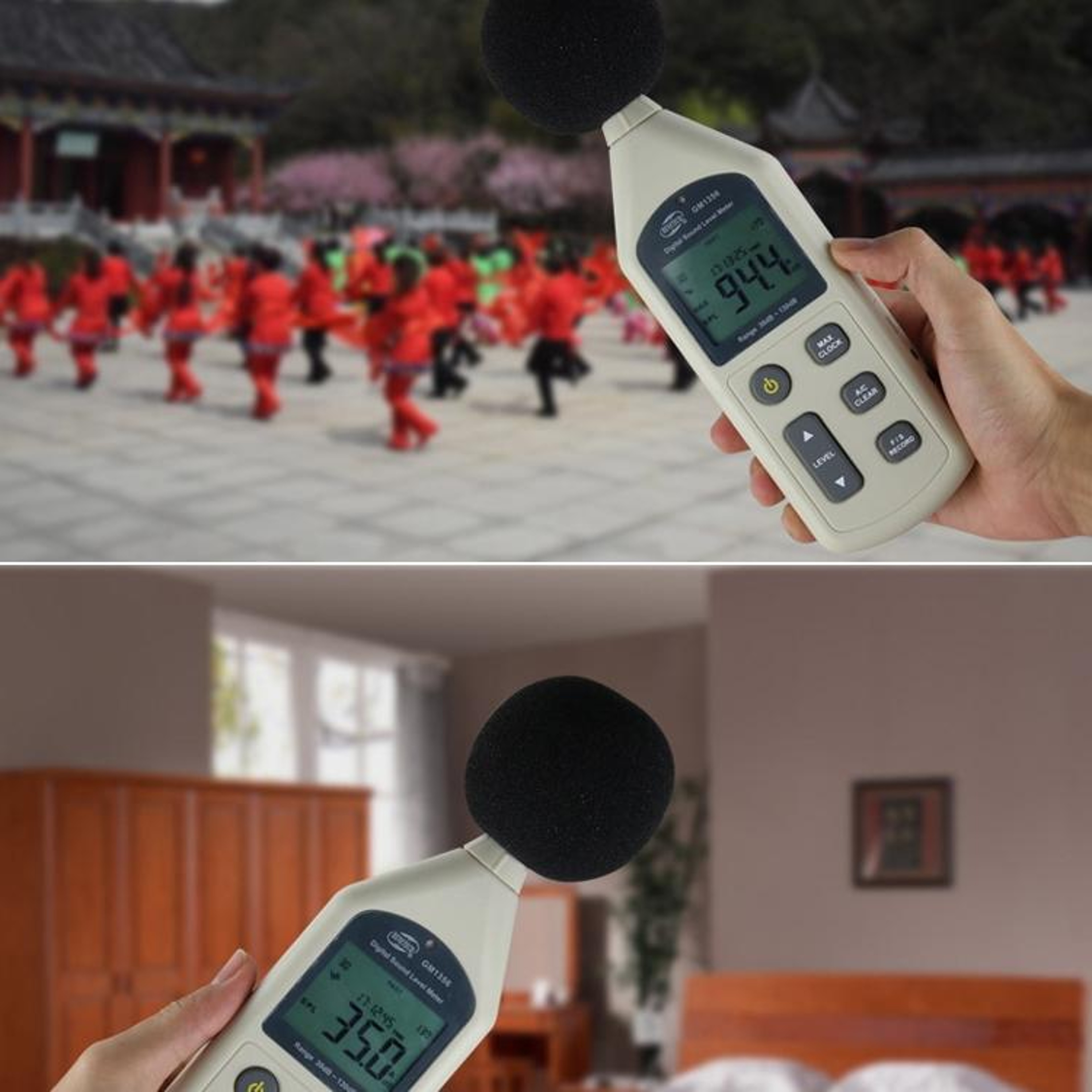 USB Data Logging Sound Level Meter 30-130dB Digital Noise Measurement Analyzer – view 7