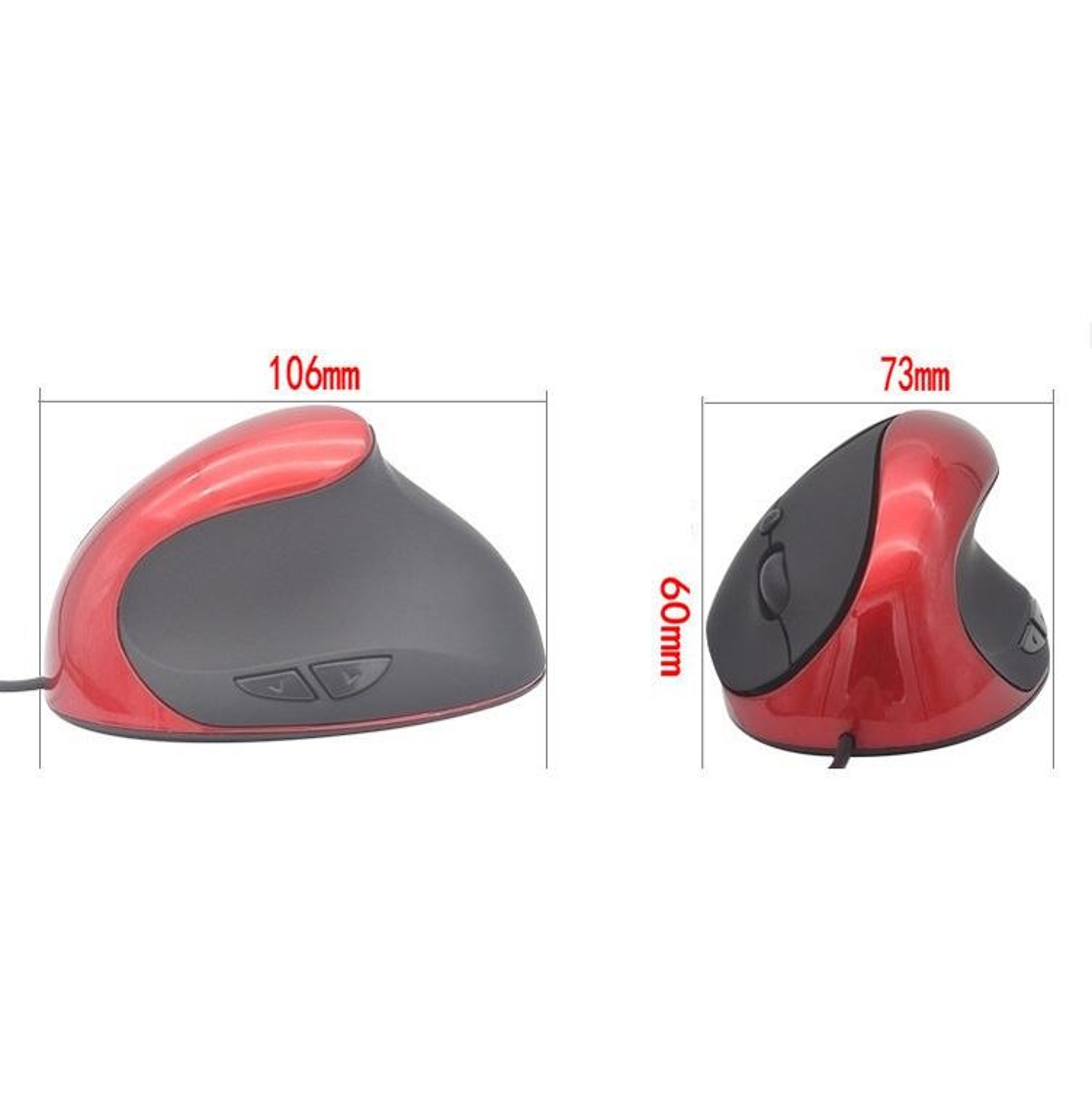 JSY-05 Ergonomic Wired Vertical Mouse with 2400 DPI Precision and 6 Programmable Buttons – view 4