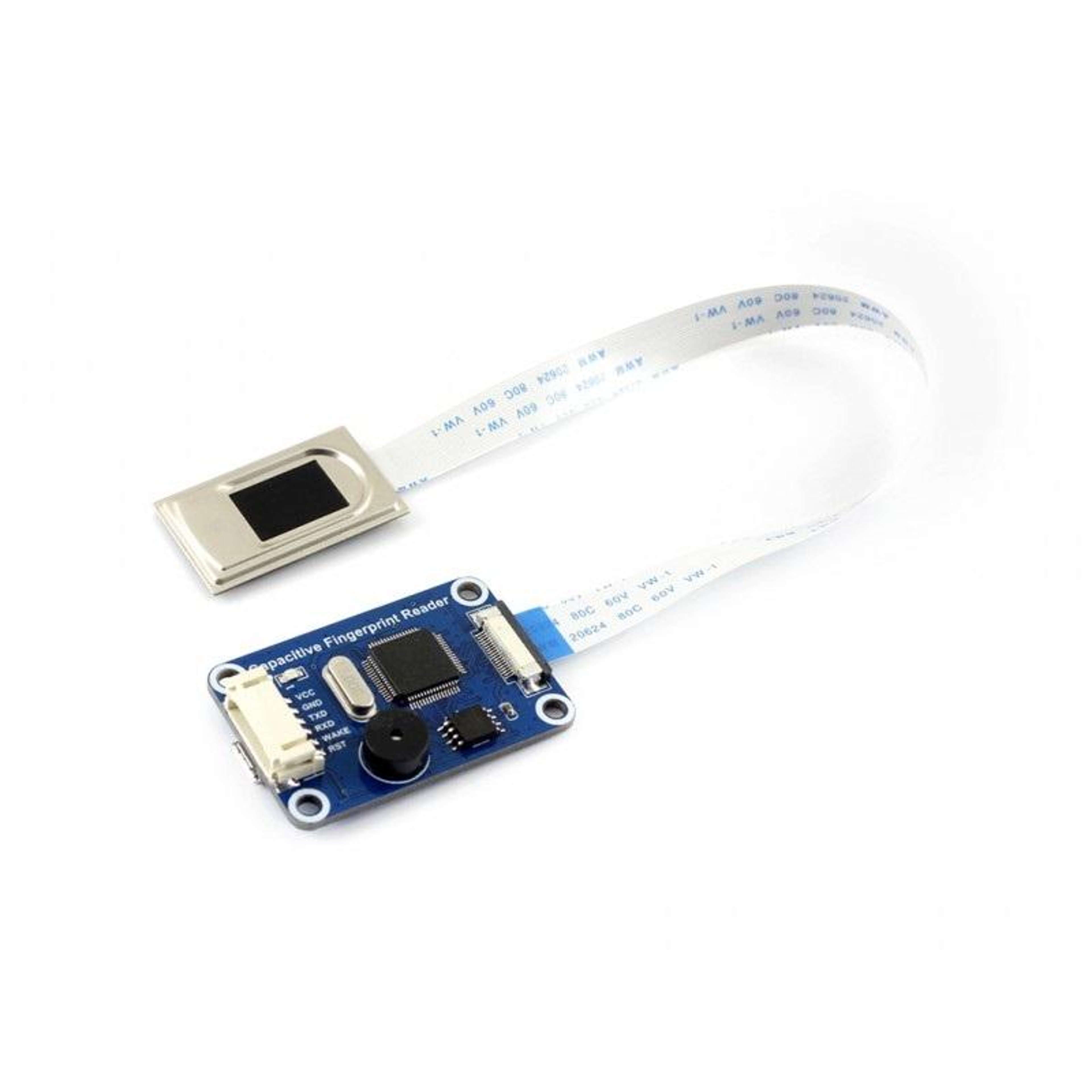 Waveshare Capacitive Fingerprint Reader Biometric Fingerprint Scanner Module with UART USB – view 1