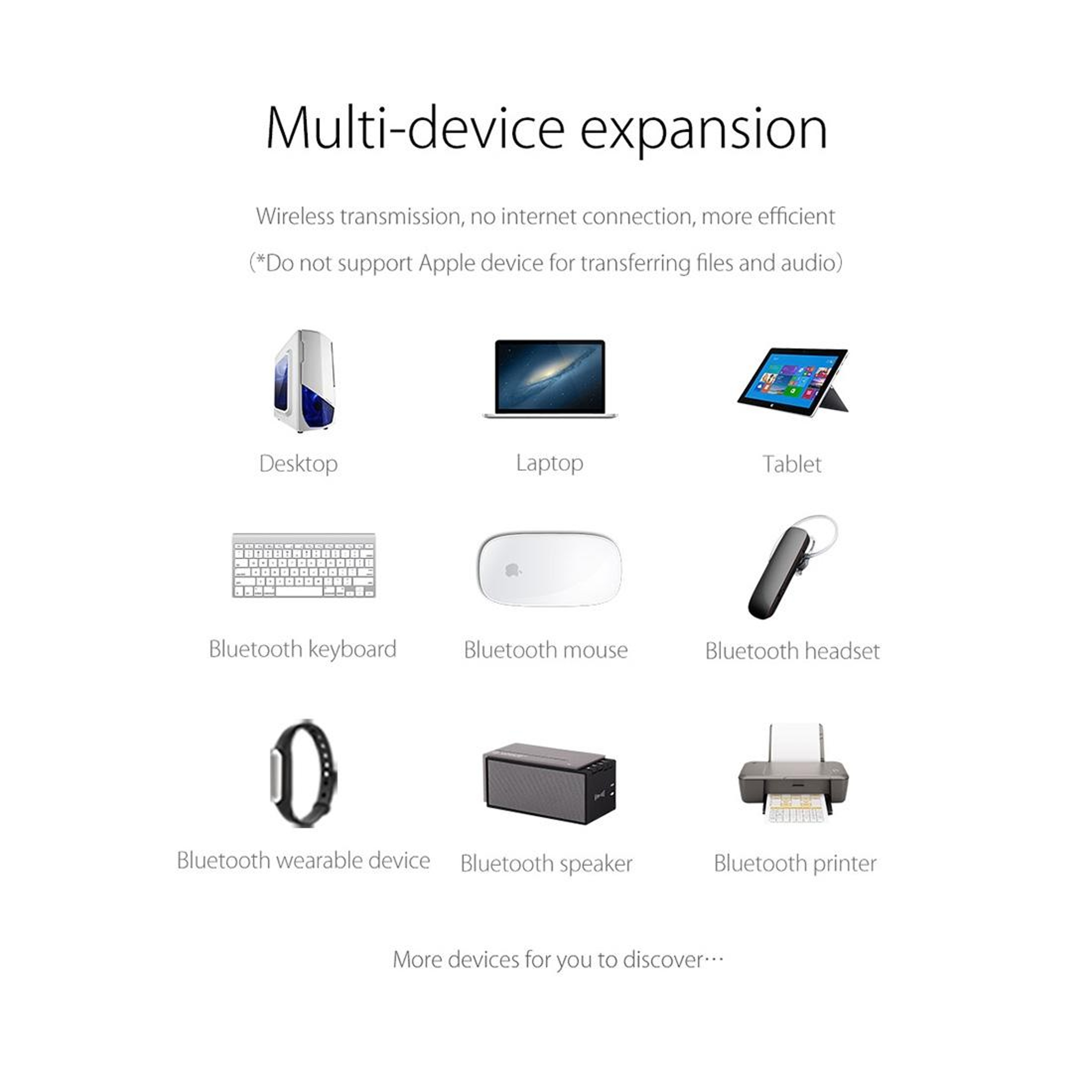 ORICO BTA 403 USB Bluetooth Adapter 4.0 Mini Wireless Dongle for Windows PC – view 7