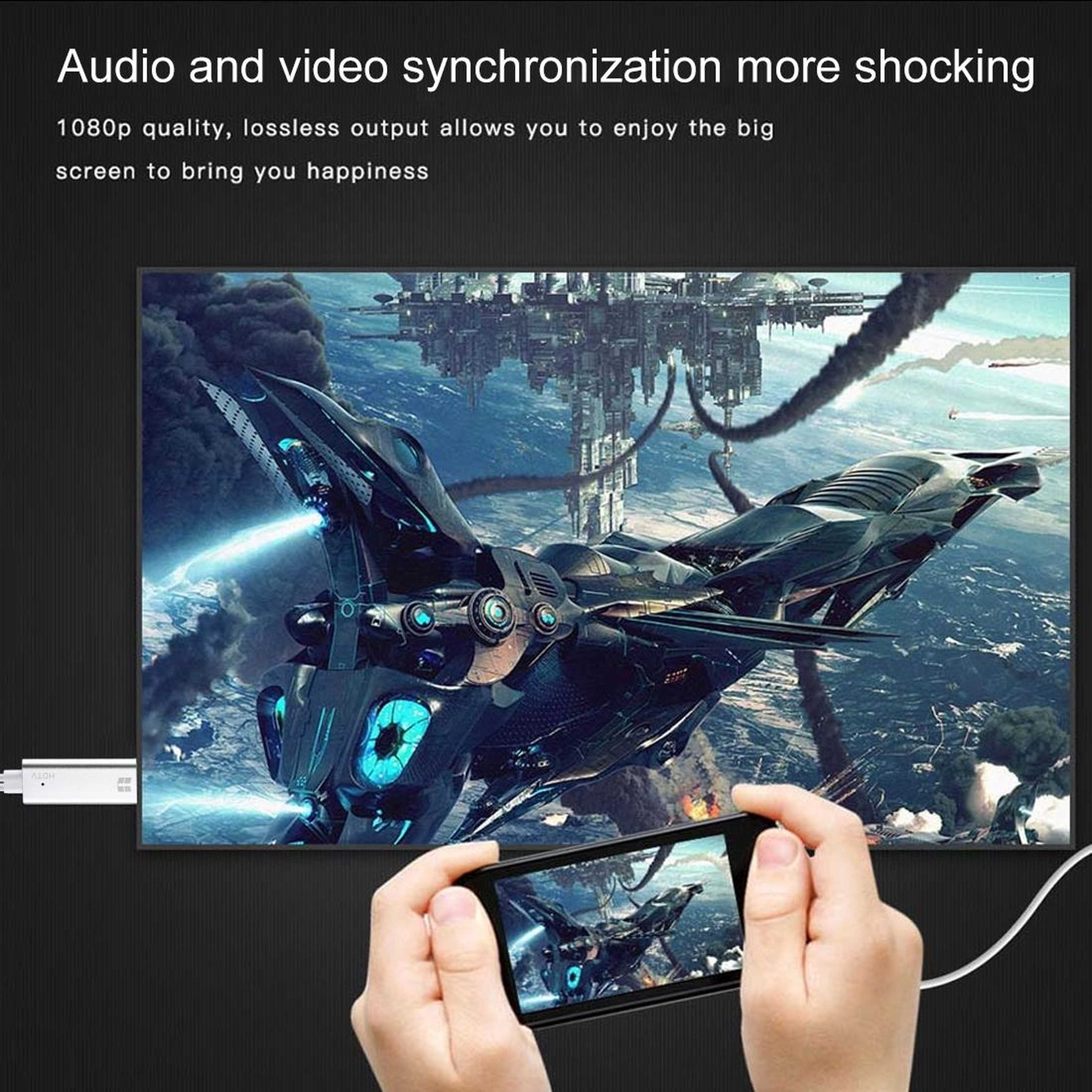 USB 3.0 to HDMI 1080P Video Converter Cable for HDTV Projector and Monitor – view 9