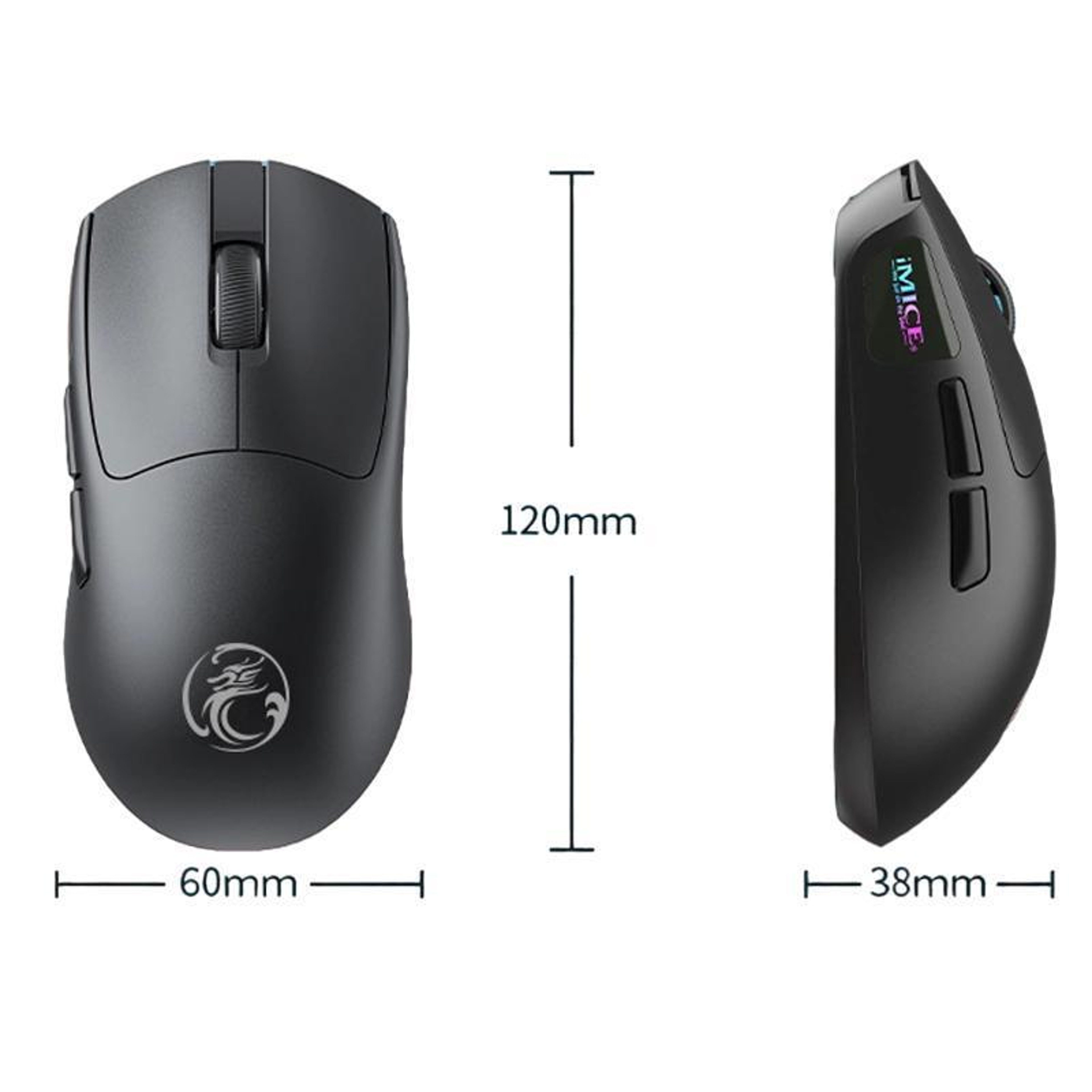 iMICE G900 Wireless Gaming Mouse 12800 DPI Tri Mode Rechargeable Ergonomic Mouse – view 10