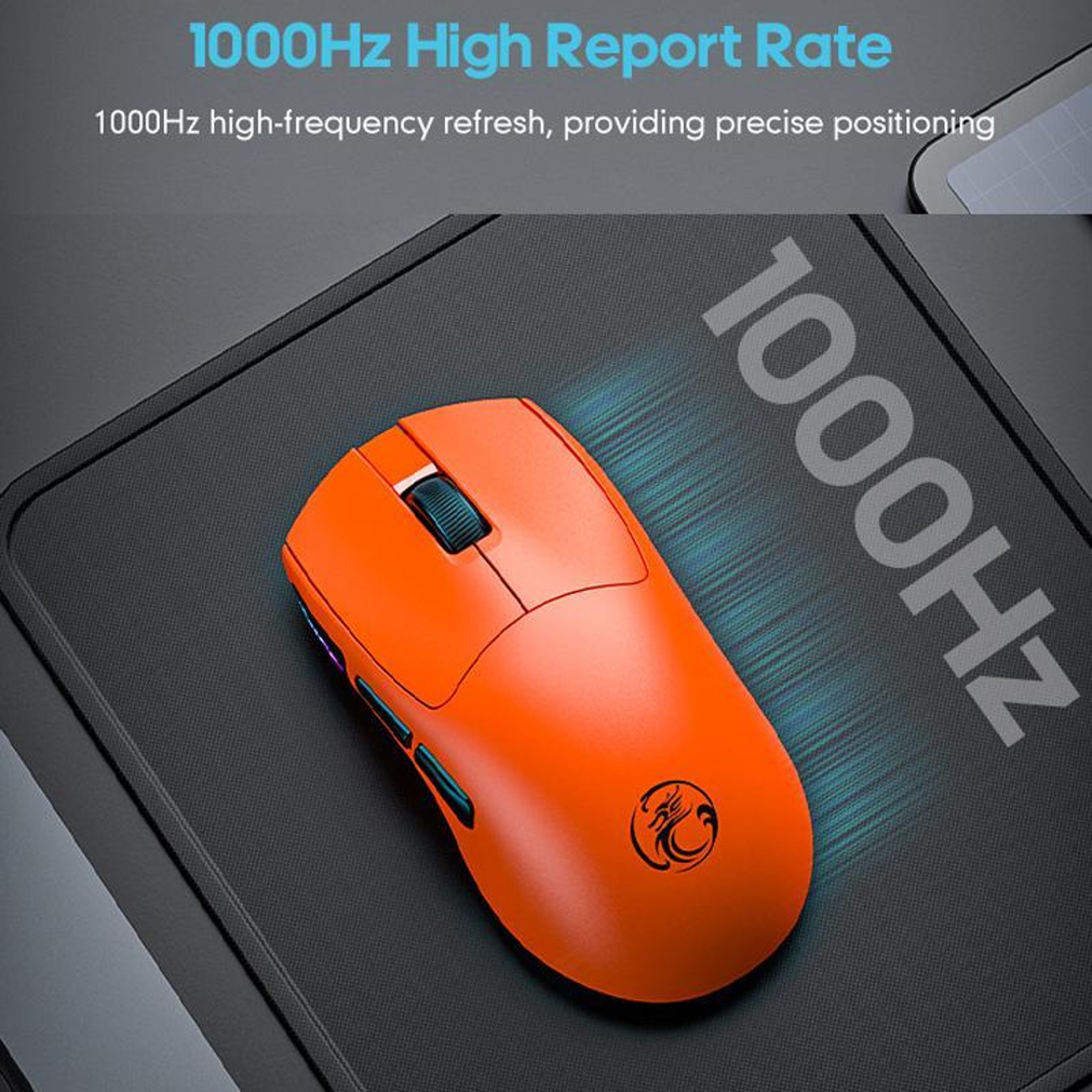 iMICE G900 Wireless Gaming Mouse 12800 DPI Tri Mode Rechargeable Ergonomic Mouse – view 3
