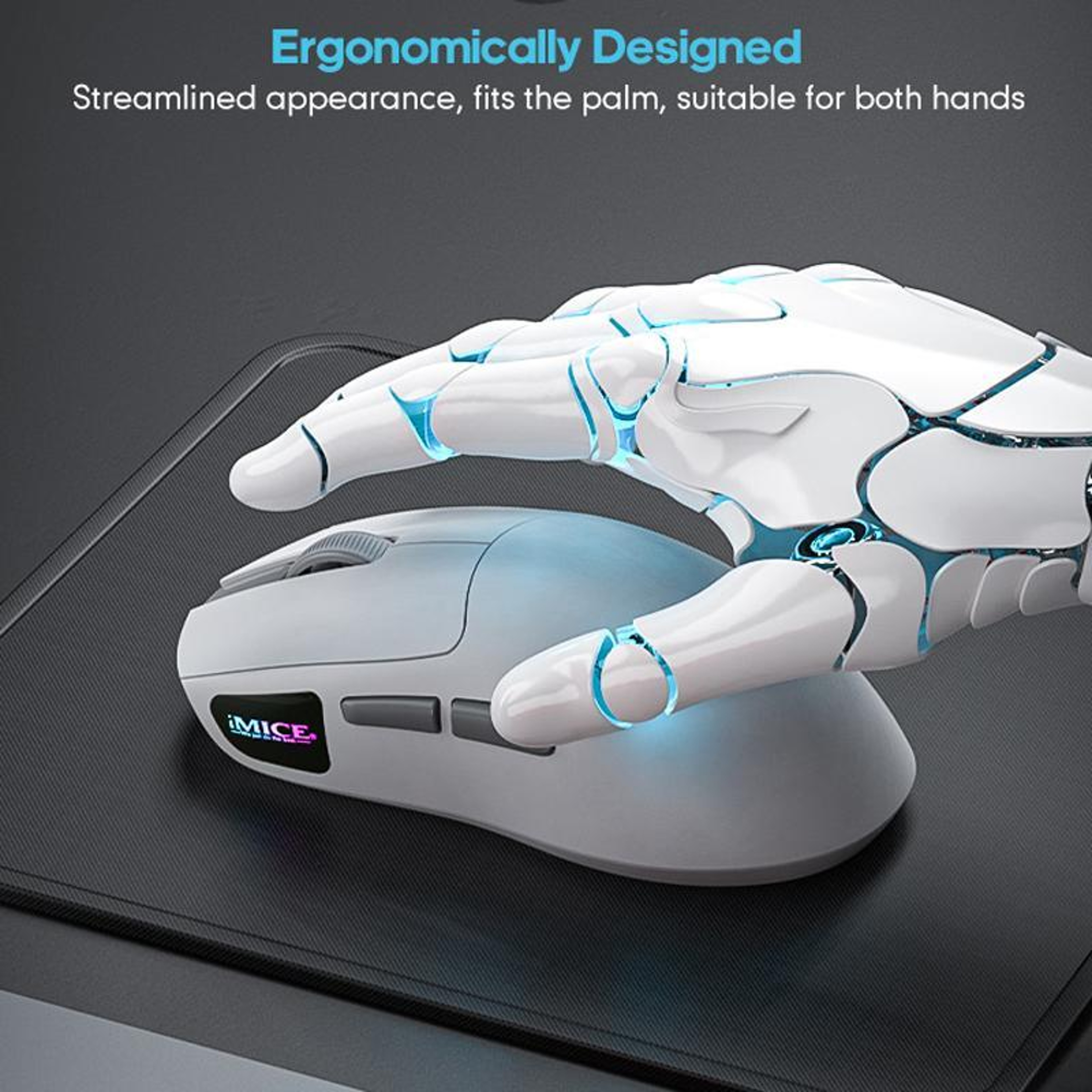 iMICE G900 Wireless Gaming Mouse 12800 DPI Tri Mode Rechargeable Ergonomic Mouse – view 5