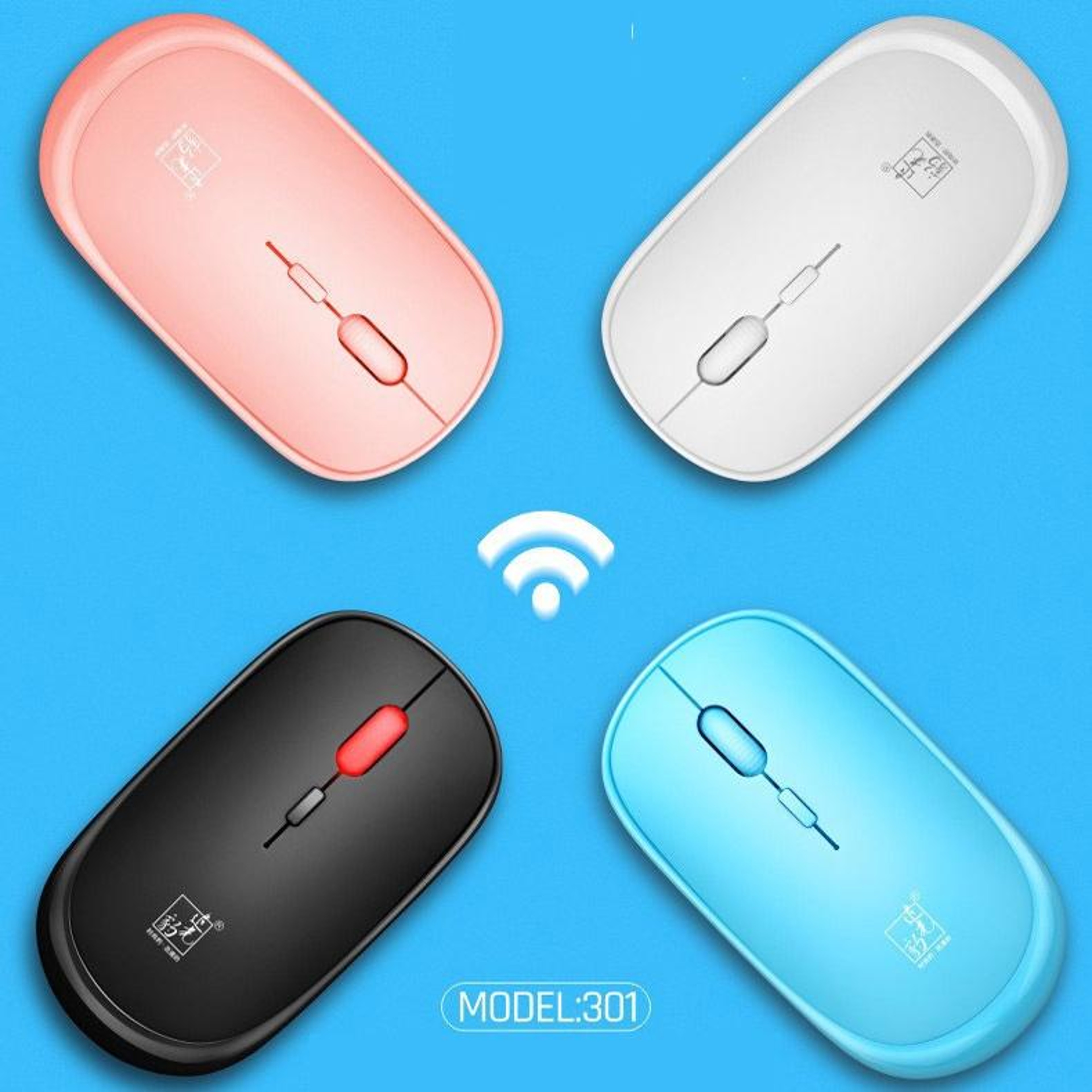 ZGB 301 Wireless Mouse 2.4G Ergonomic Mouse with Adjustable DPI for Laptop and Desktop – view 2