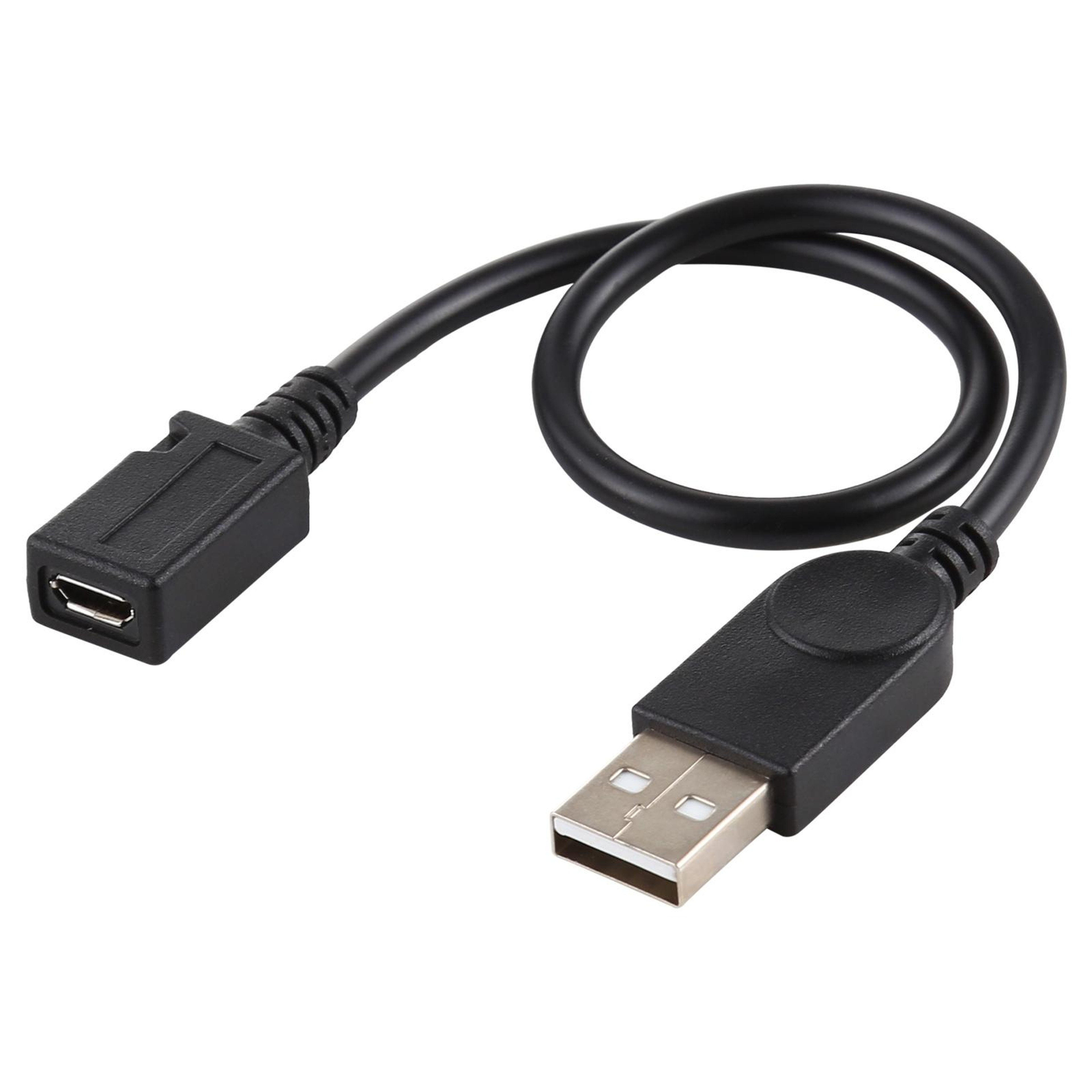 USB Male to Micro USB Female Converter Cable for Fast Data Transfer and Plug and Play Connectivity – view 1