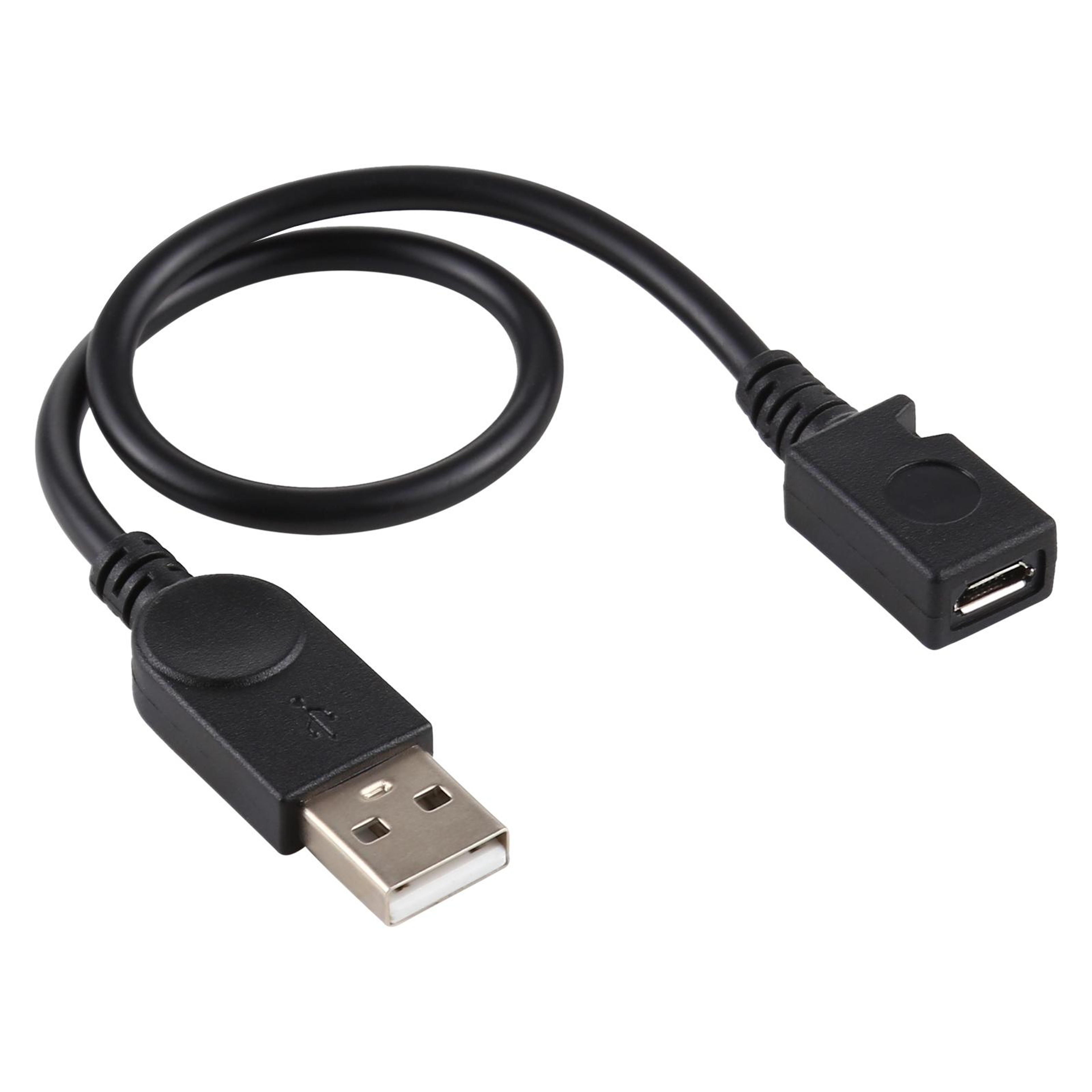 USB Male to Micro USB Female Converter Cable for Fast Data Transfer and Plug and Play Connectivity – view 2