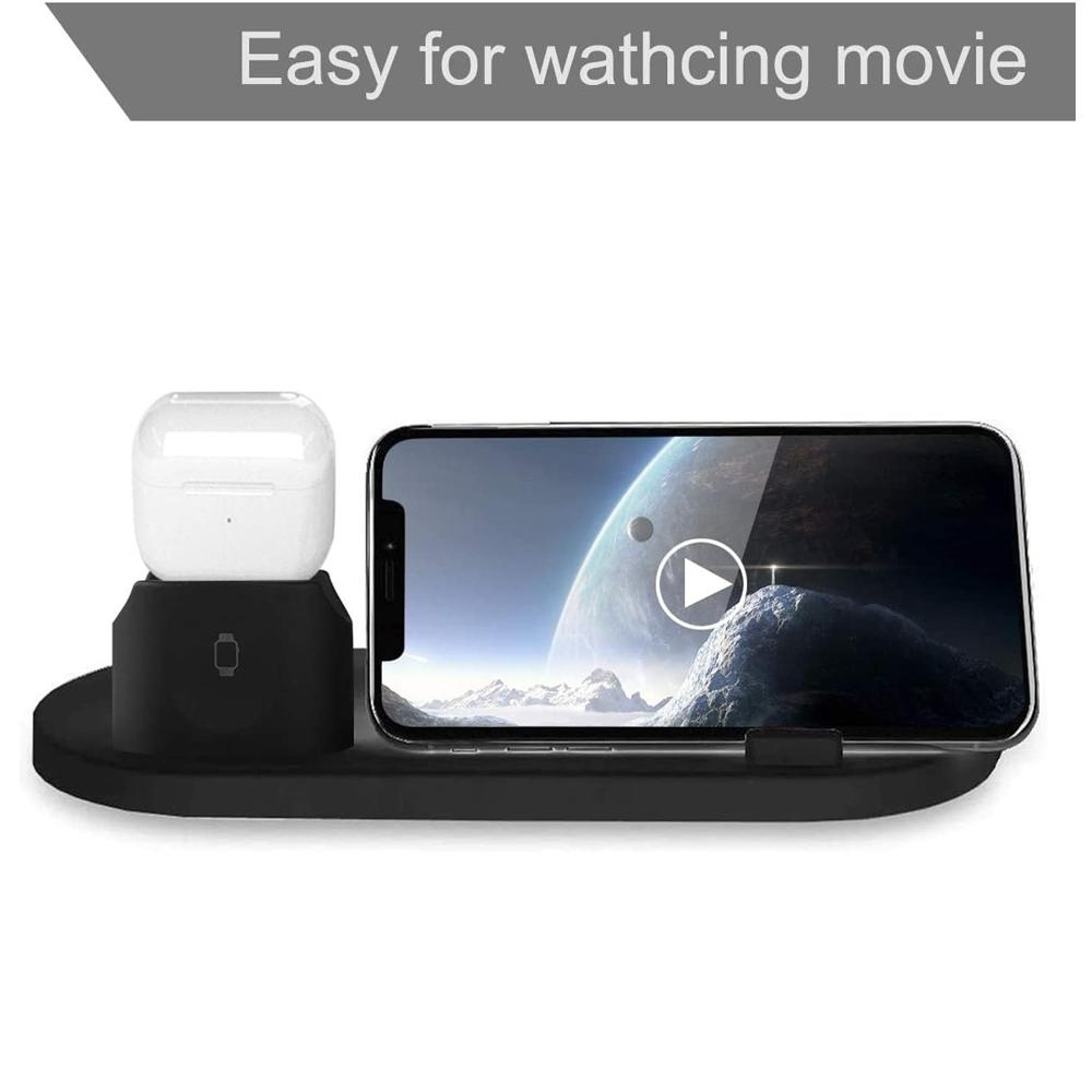 6-in-1 Wireless Charging Station for iPhone Apple Watch AirPods & Android Fast Charger – view 3
