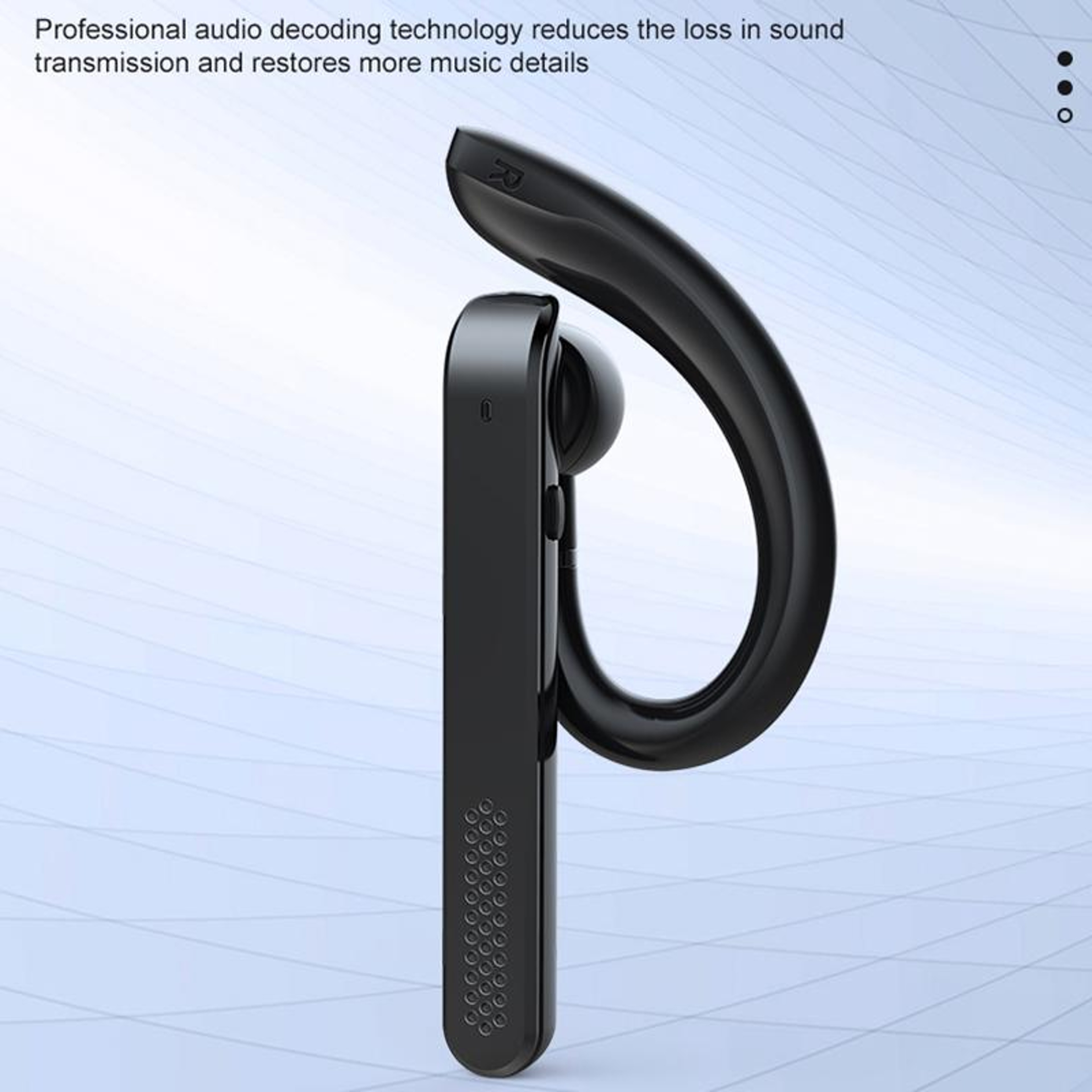 890 Bluetooth Headset with ENC Noise Cancelling Wireless Bluetooth Earpiece – view 2