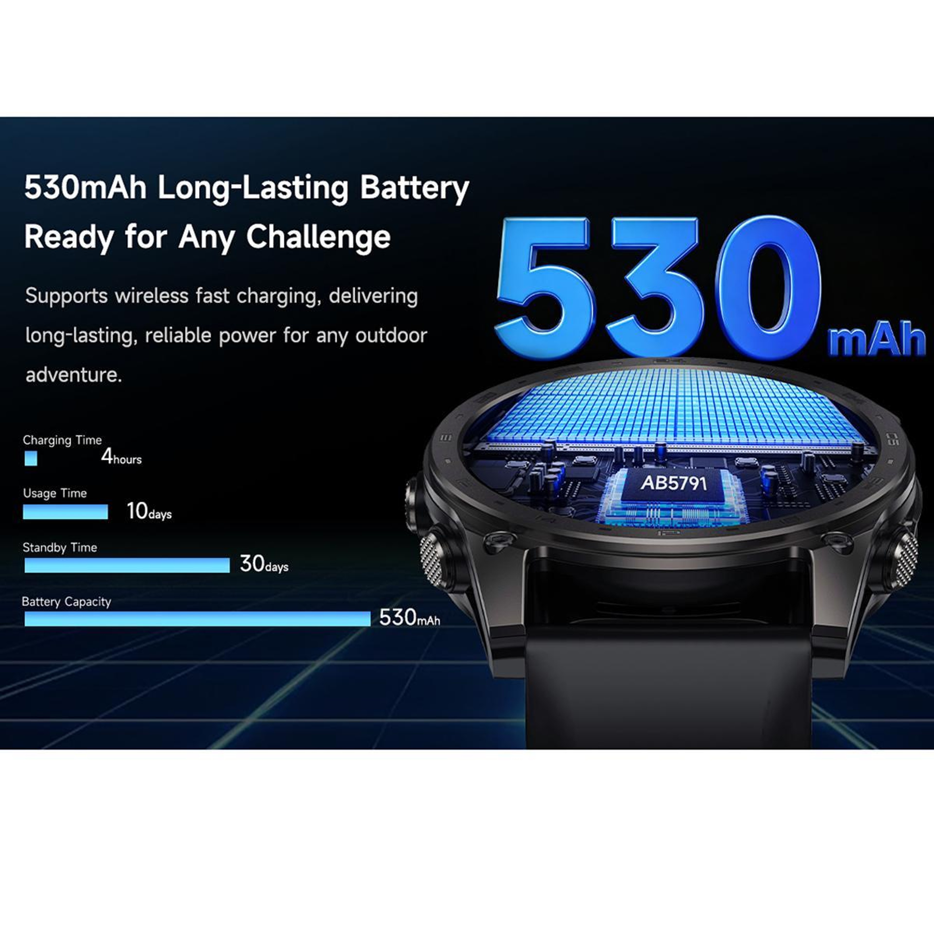 T8 Pro AMOLED Smart Watch with Bluetooth Calling 5ATM Waterproof Fitness Tracker – view 10