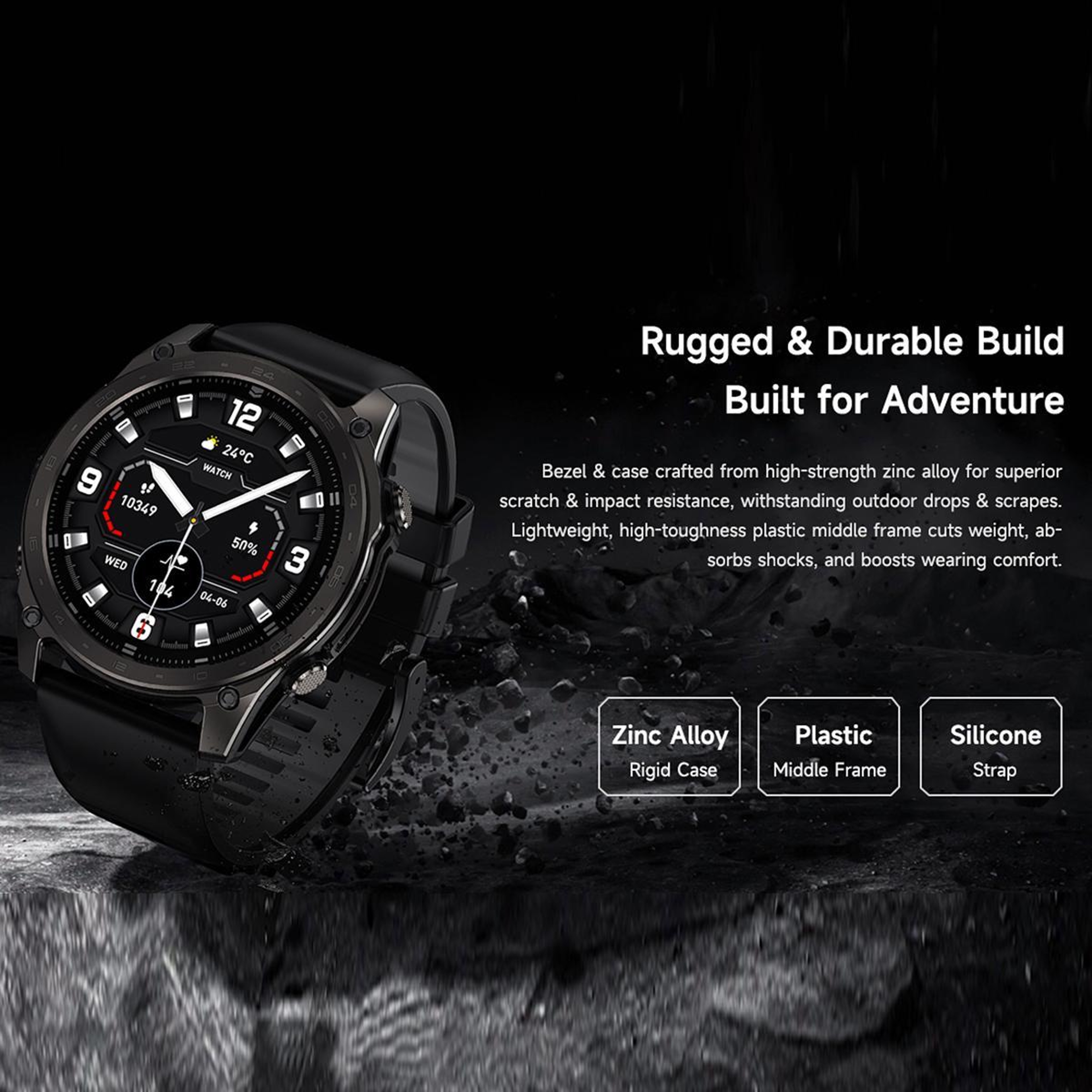 T8 Pro AMOLED Smart Watch with Bluetooth Calling 5ATM Waterproof Fitness Tracker – view 14