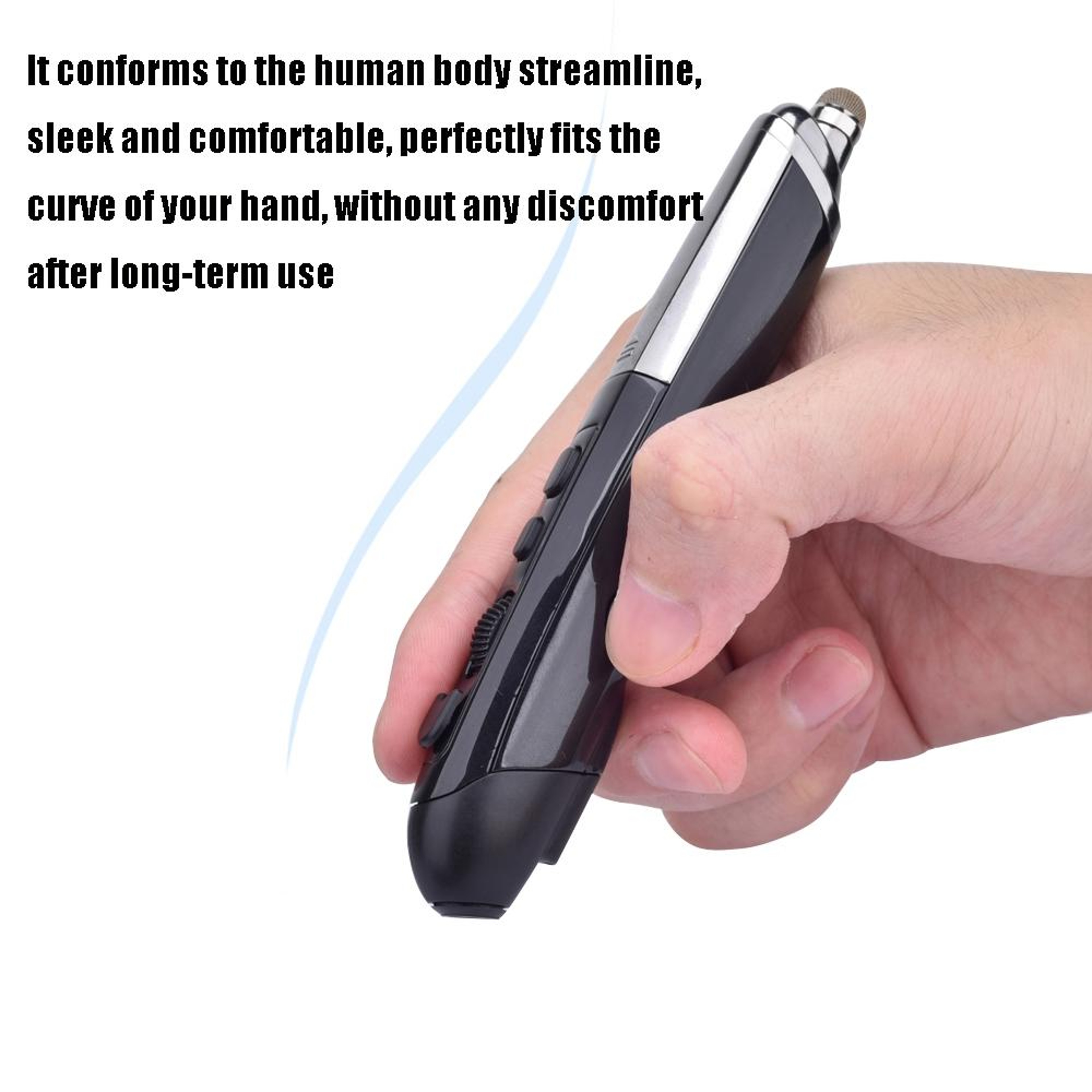 PR-08 Wireless Presentation Pen 1600 DPI Pen Mouse with PPT Clicker and Whiteboard Control – view 10
