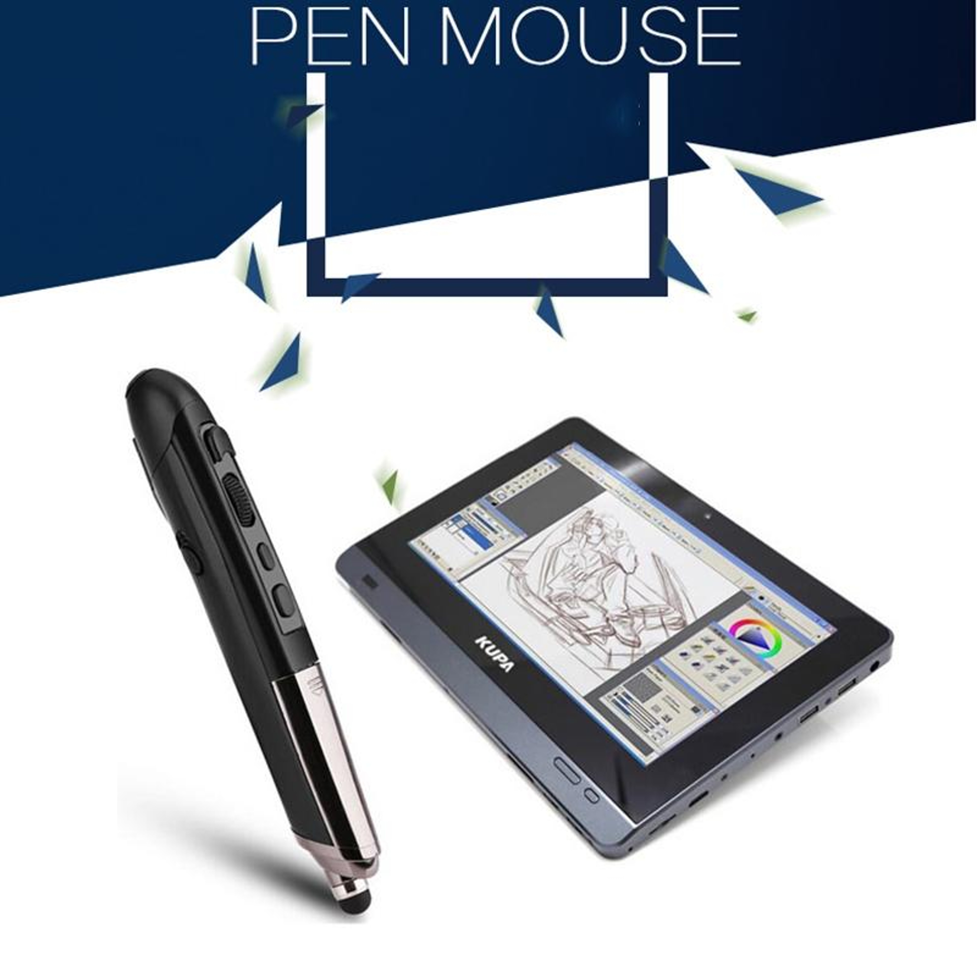 PR-08 Wireless Presentation Pen 1600 DPI Pen Mouse with PPT Clicker and Whiteboard Control – view 14