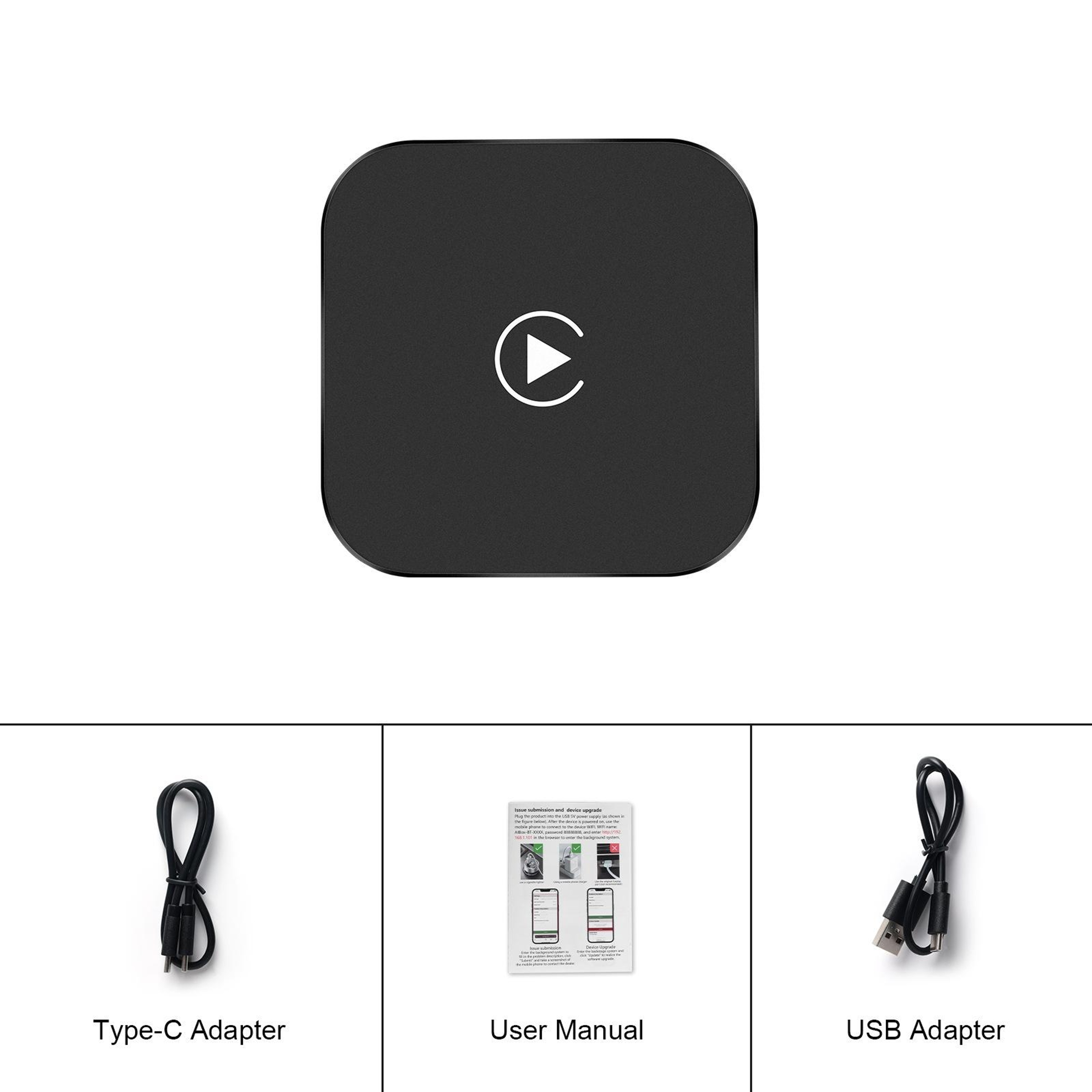 Universal Wireless CarPlay Adapter Plug and Play CarPlay Wireless Dongle for Factory Wired CarPlay – view 2