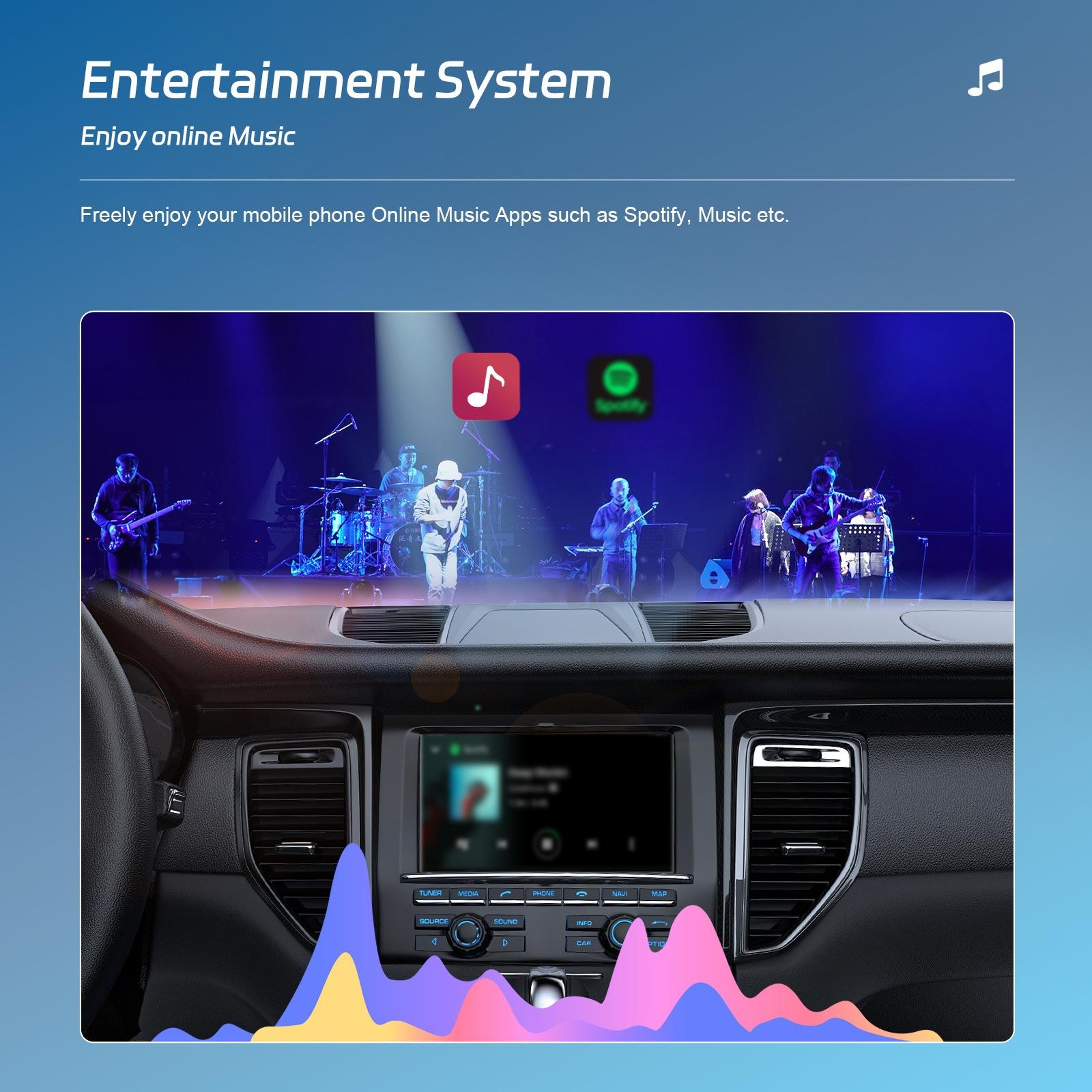 Universal Wireless CarPlay Adapter Plug and Play CarPlay Wireless Dongle for Factory Wired CarPlay – view 3
