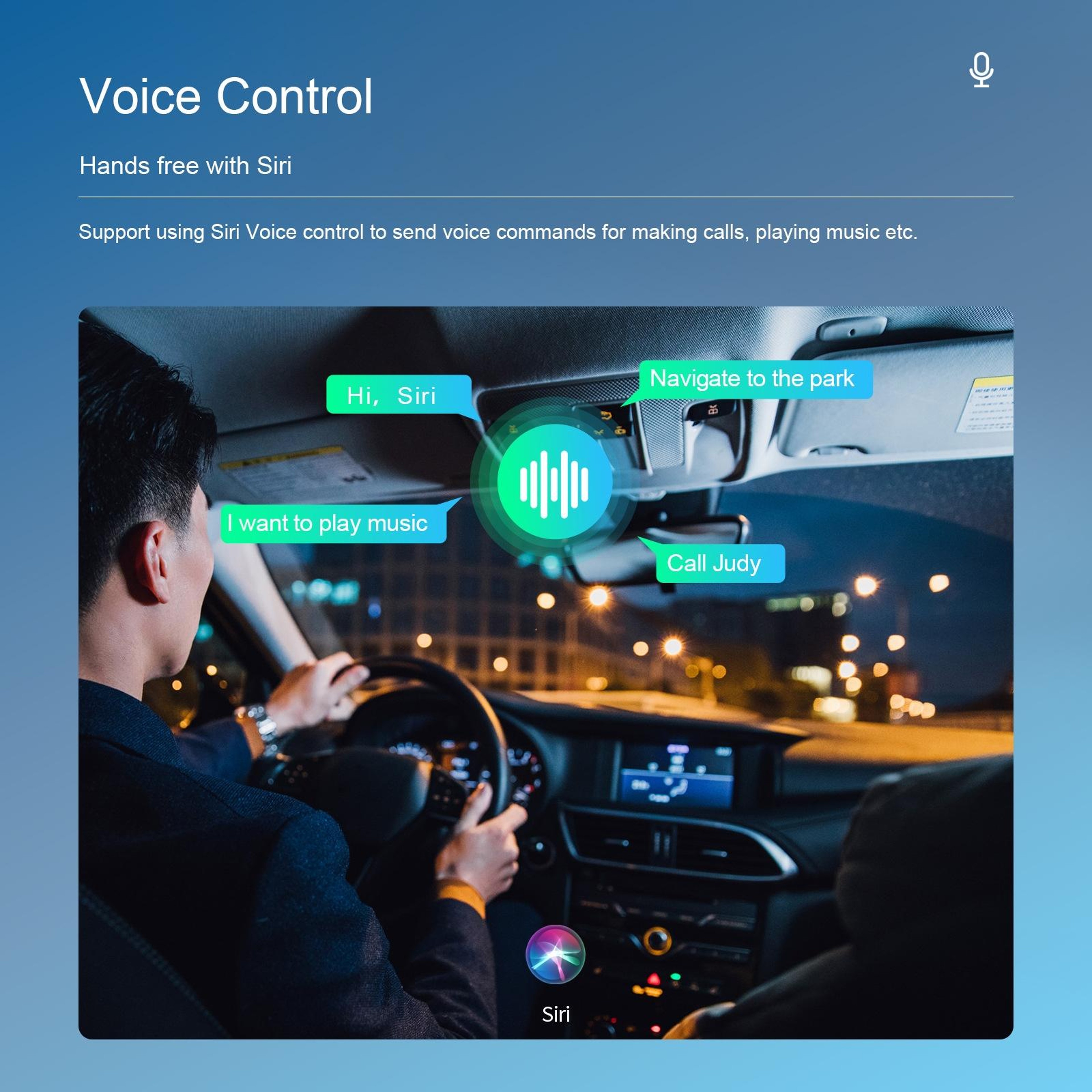 Universal Wireless CarPlay Adapter Plug and Play CarPlay Wireless Dongle for Factory Wired CarPlay – view 4