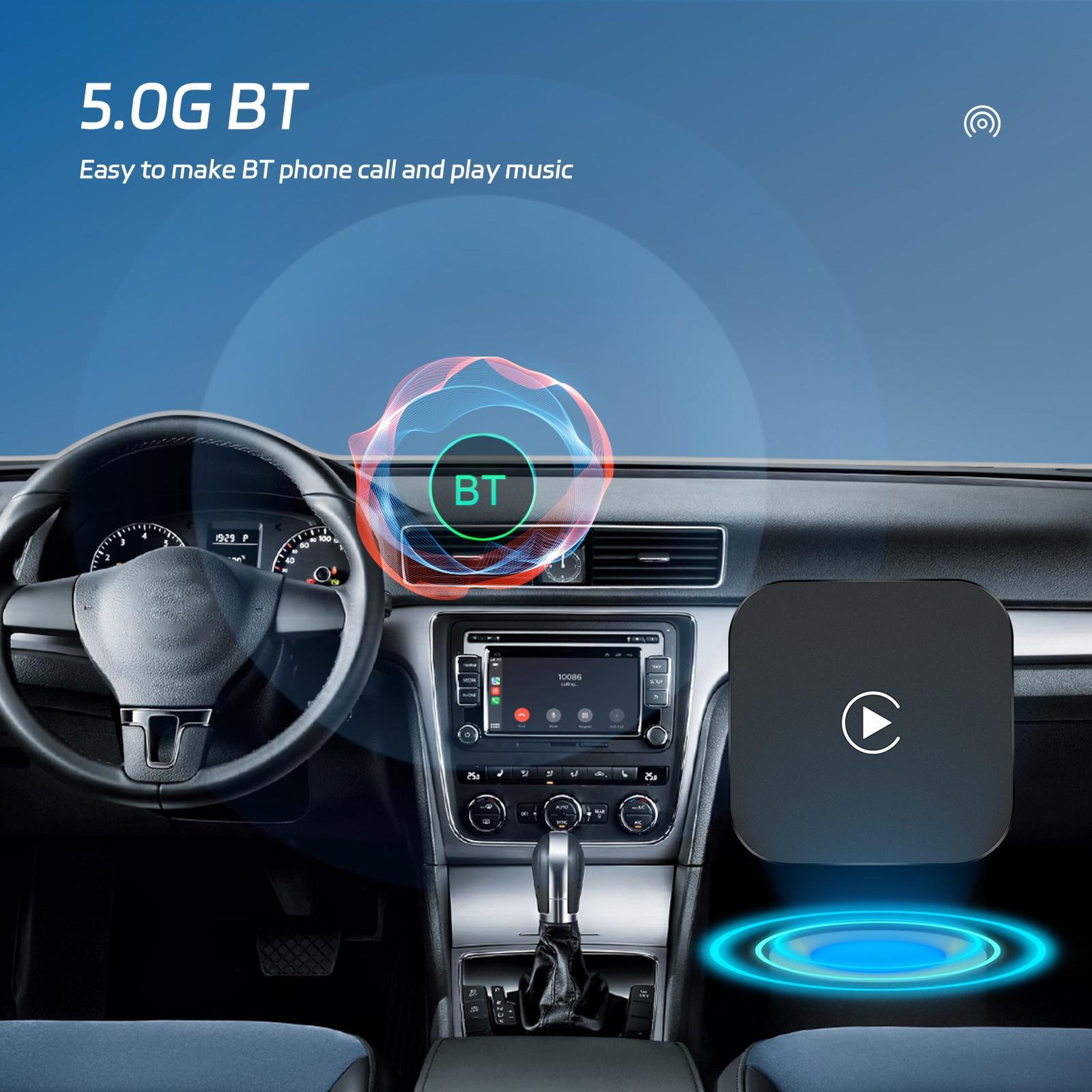 Universal Wireless CarPlay Adapter Plug and Play CarPlay Wireless Dongle for Factory Wired CarPlay – view 12