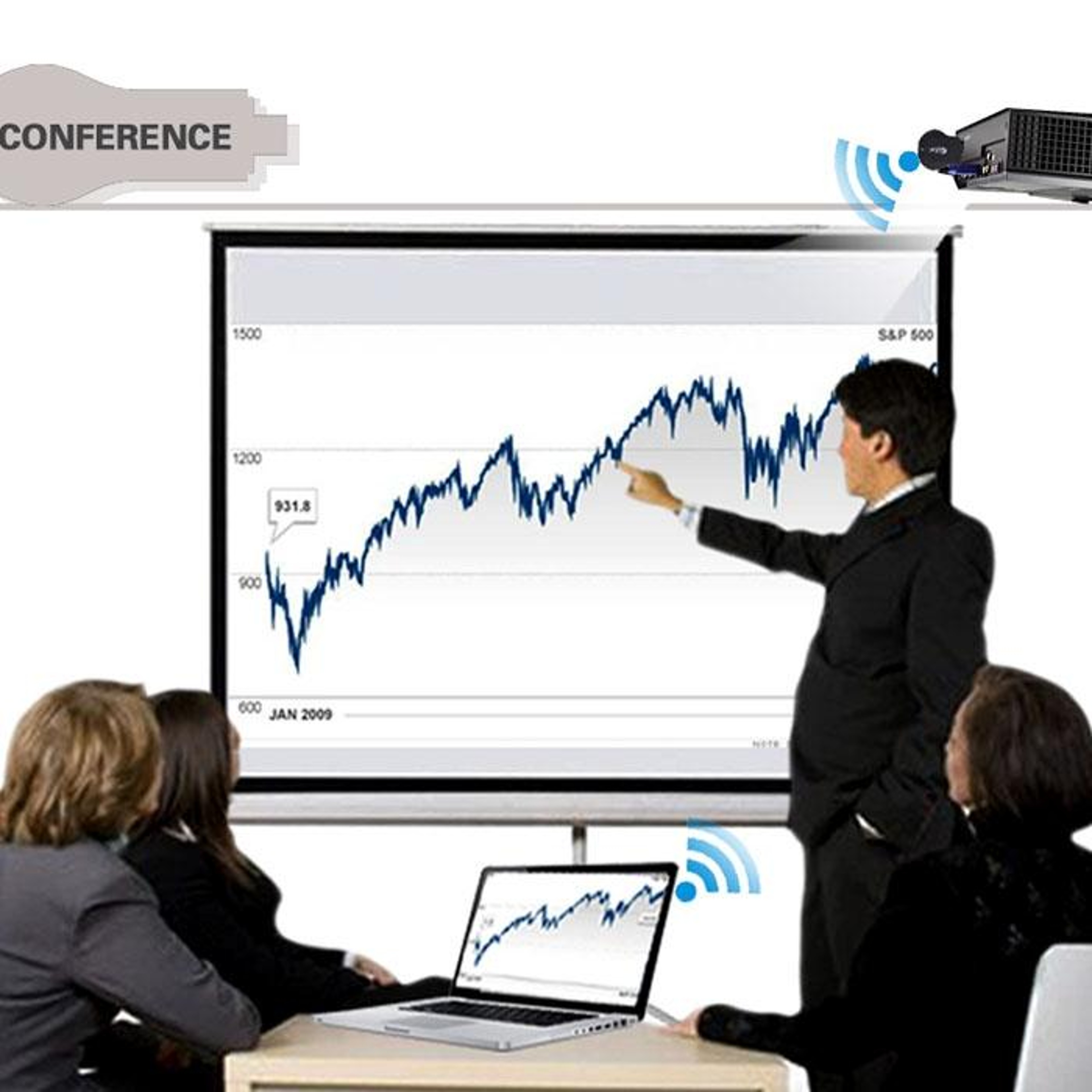 Wireless HDMI Display Adapter WiFi HDMI Dongle 1080P Screen Mirroring Receiver for Android iPhone – view 4